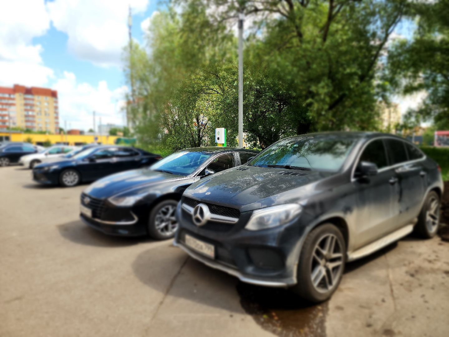 долгопрудный, зарядка, электрокары, благоустройство,зарядная станция,