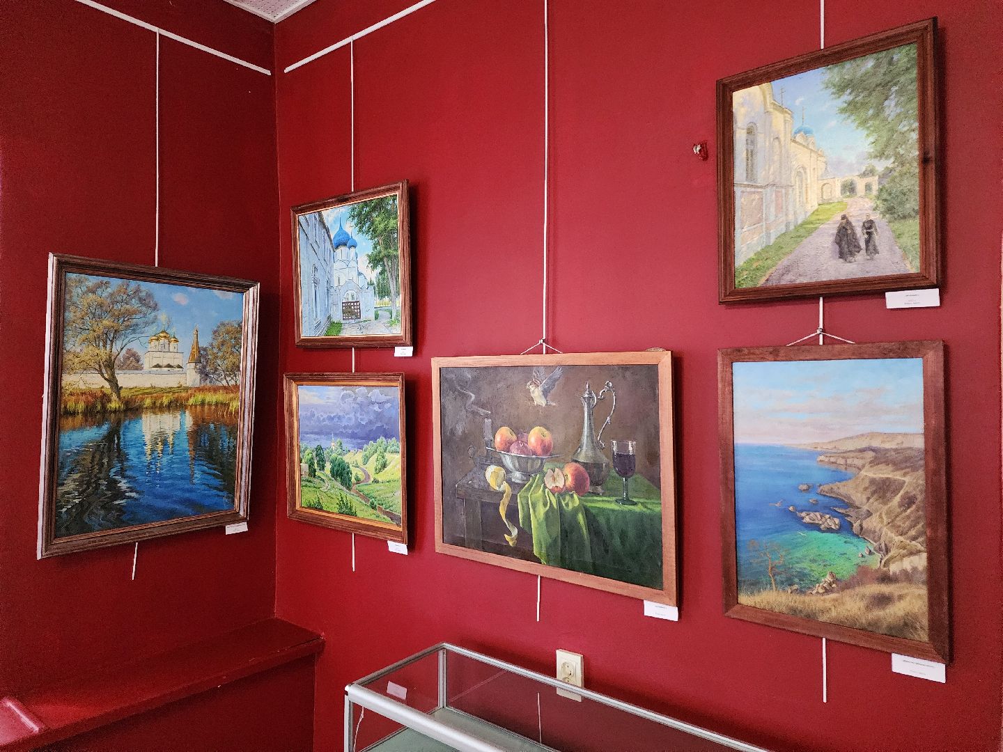 волоколамский кремль, Выставка картин Владимира Сафронова, Художники земли Волоколамской,