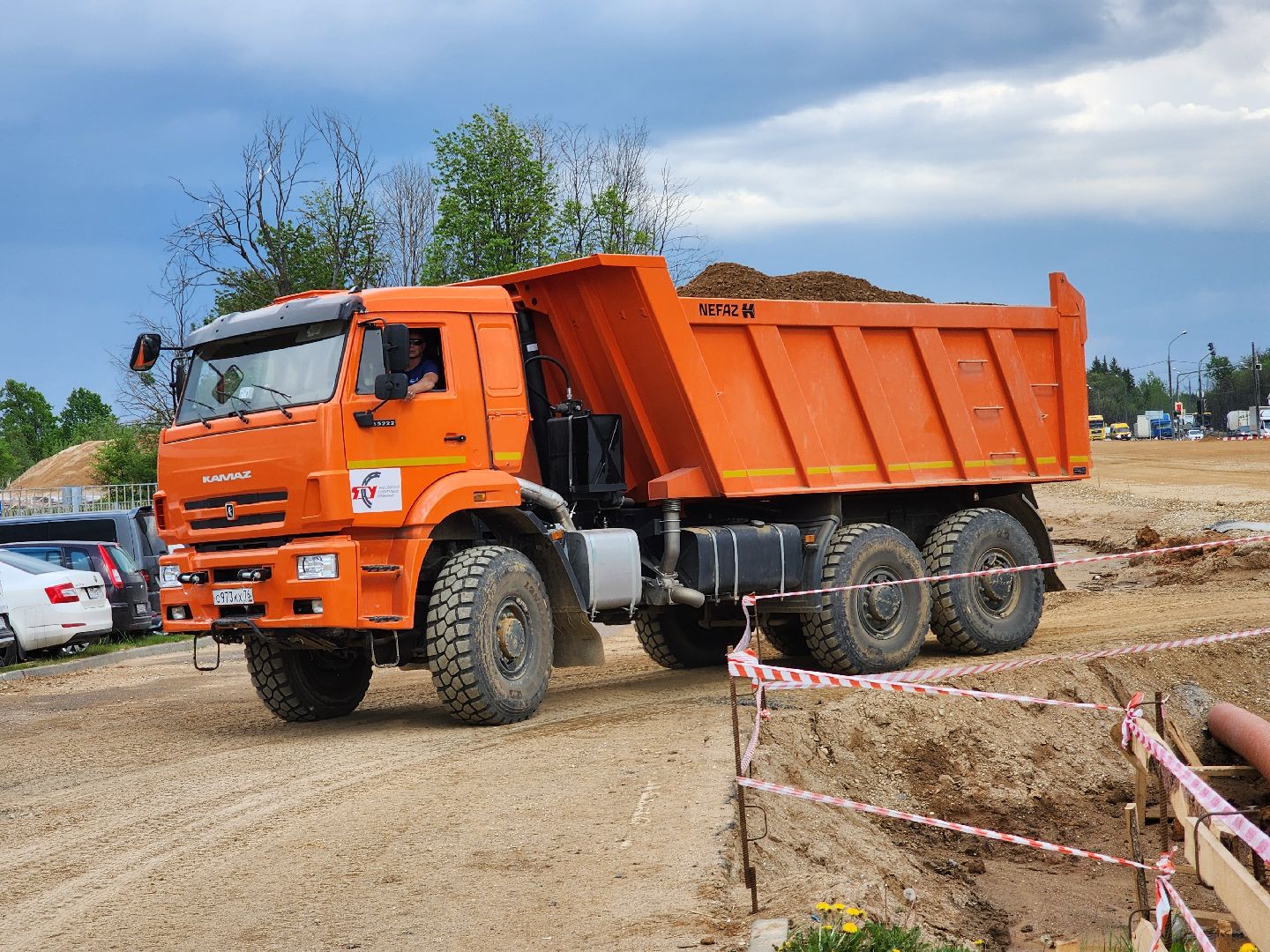строительство, м-1, минское шоссе, строительство федеральной трассы, руза, рузский городской округ, дорожные работы,