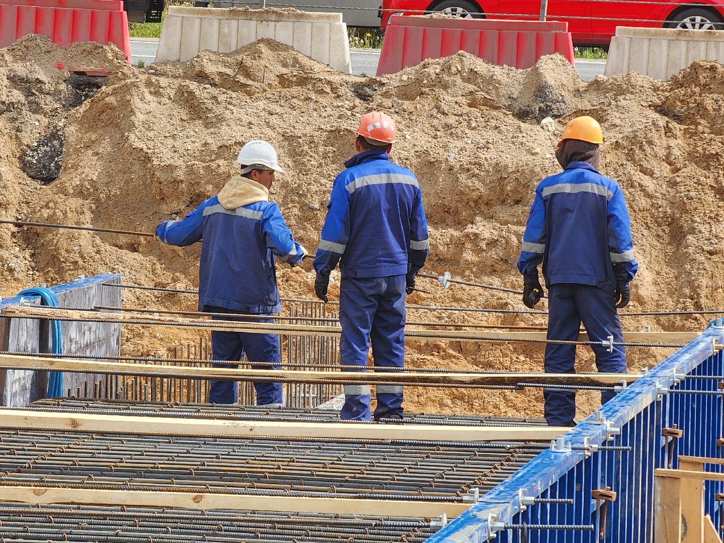 строительство, м-1, минское шоссе, строительство федеральной трассы, руза, рузский городской округ, дорожные работы,