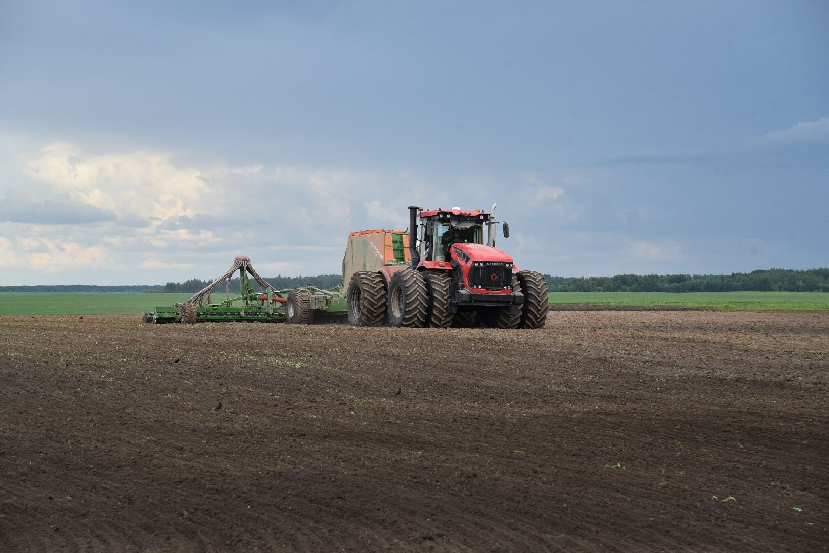 лотошино, посевная 2024, сельское хозяйство, трактор,