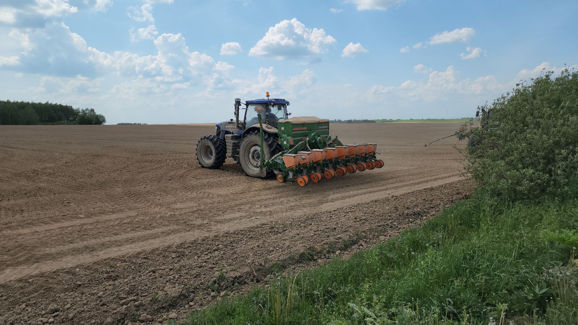 рузское молоко, агрохолдинг рузское молоко, посевная 2024, посевная кампания, руза, рузский городской округ, московская область,