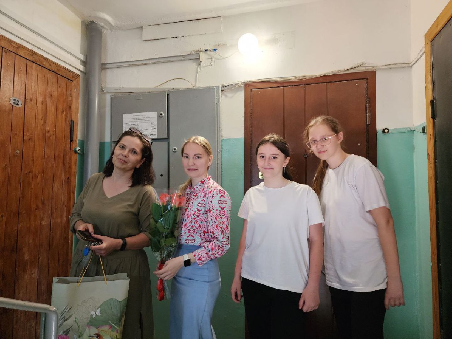 чехов, общество, ветеран вов, школьники, поздравление ветерана,