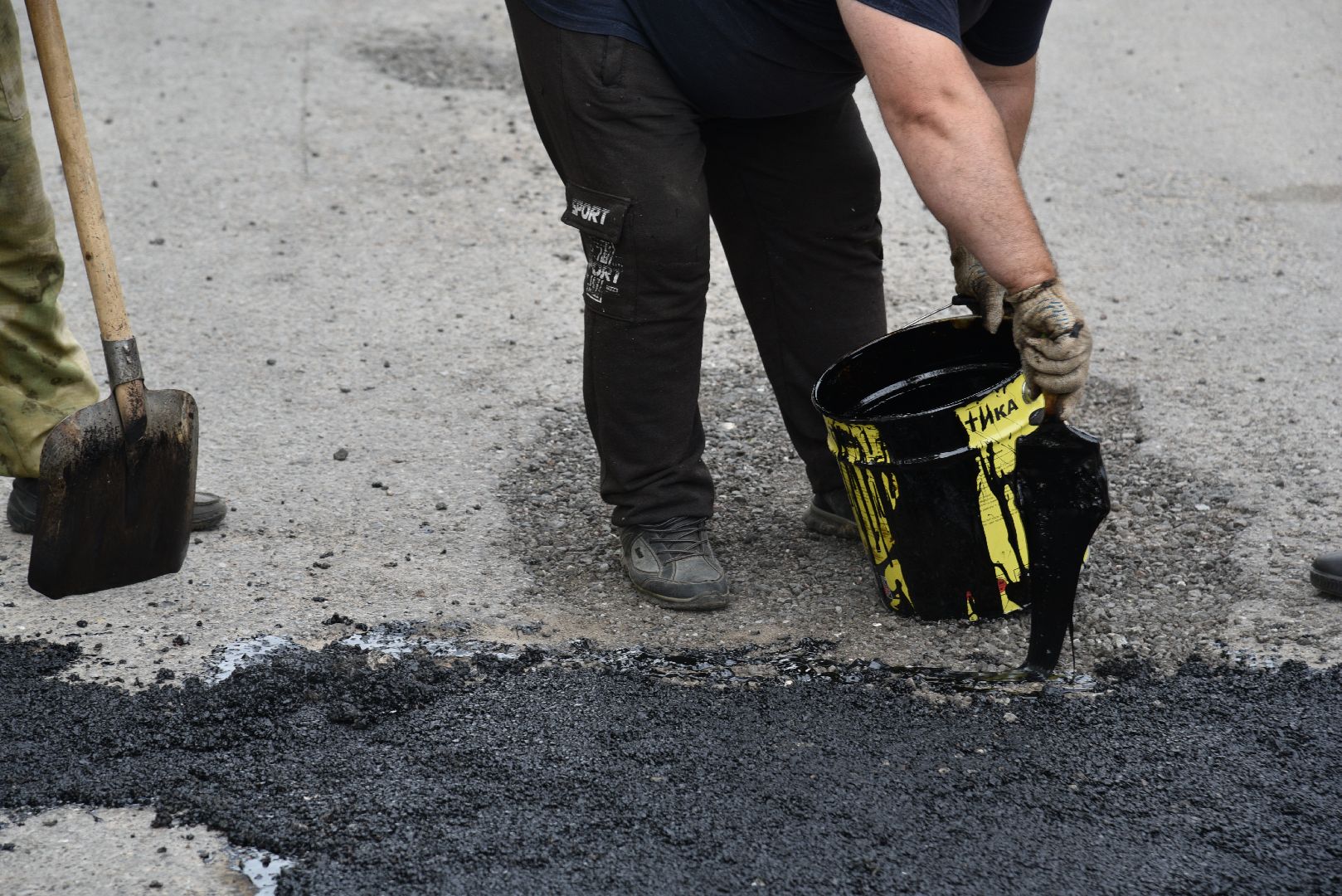 лотошино, благоустройство, ямочный ремонт, дороги,