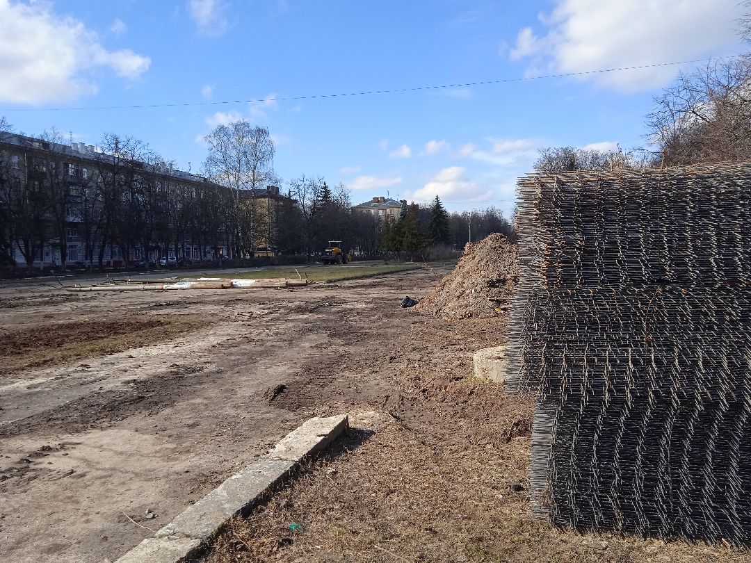 сквер, работы, благоустройство, Звёздный, бульвар