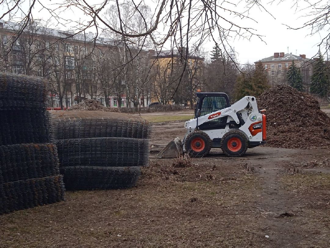 сквер, работы, благоустройство, Звёздный, бульвар