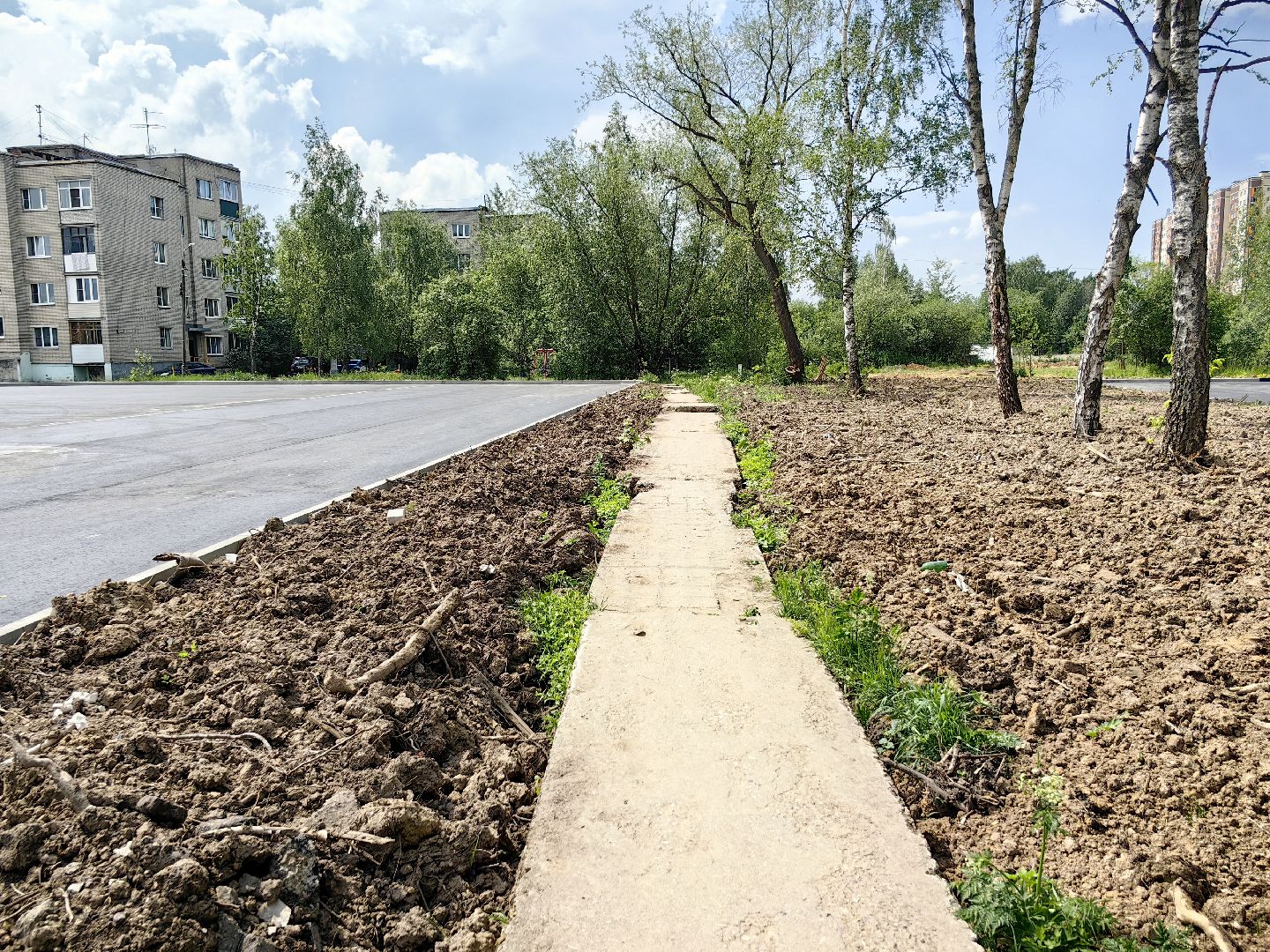 выездная администрация, жалобы жителей, стоянка, мусор, ремонт дороги, щёлково,