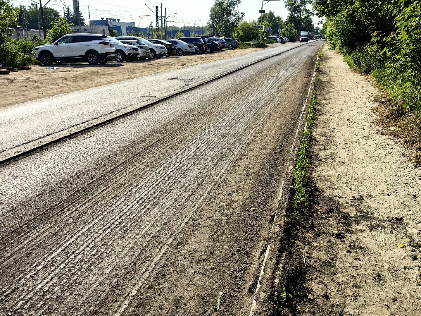 ремонт дороги, асфальт, дорожное полотно, Мосавтодор, нацпроект, щёлково,