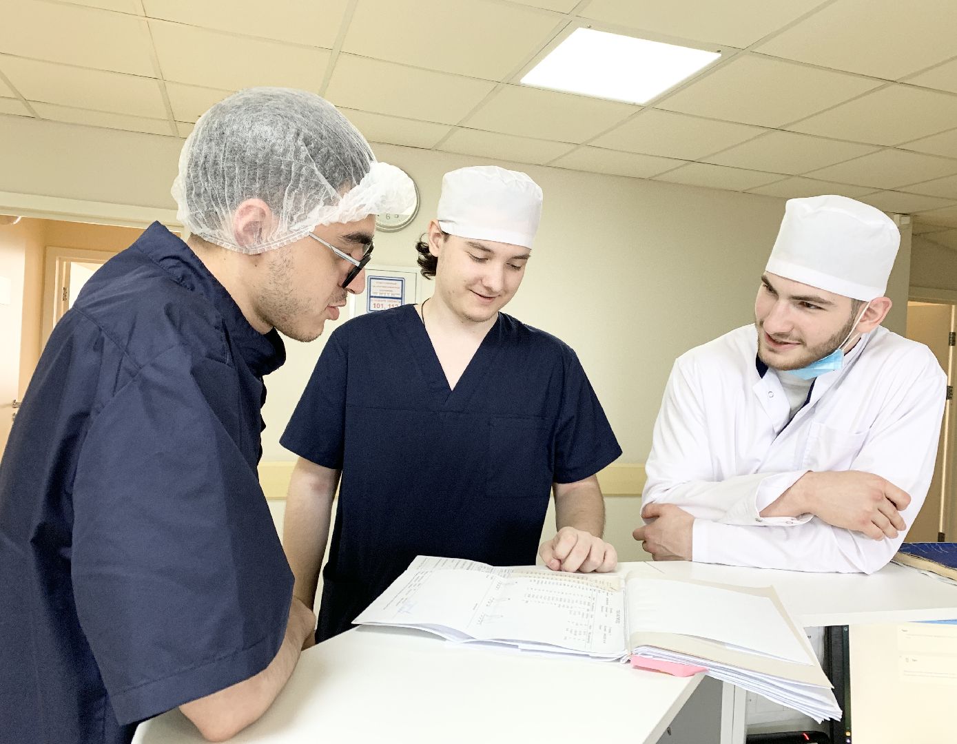 Балашиха, Подмосковье, Студенты медики, московский областной онкологический диспансер, практика,