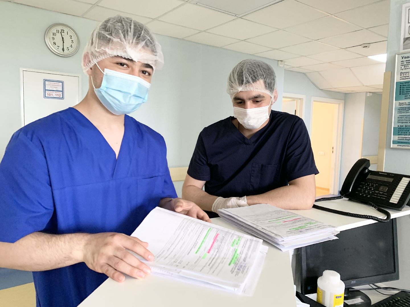 Балашиха, Подмосковье, Студенты медики, московский областной онкологический диспансер, практика,