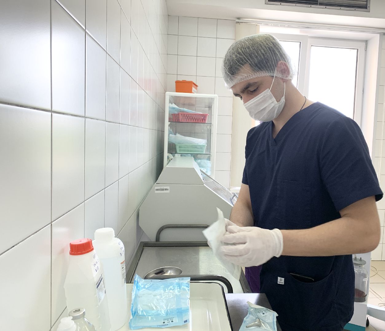 Балашиха, Подмосковье, Студенты медики, московский областной онкологический диспансер, практика,