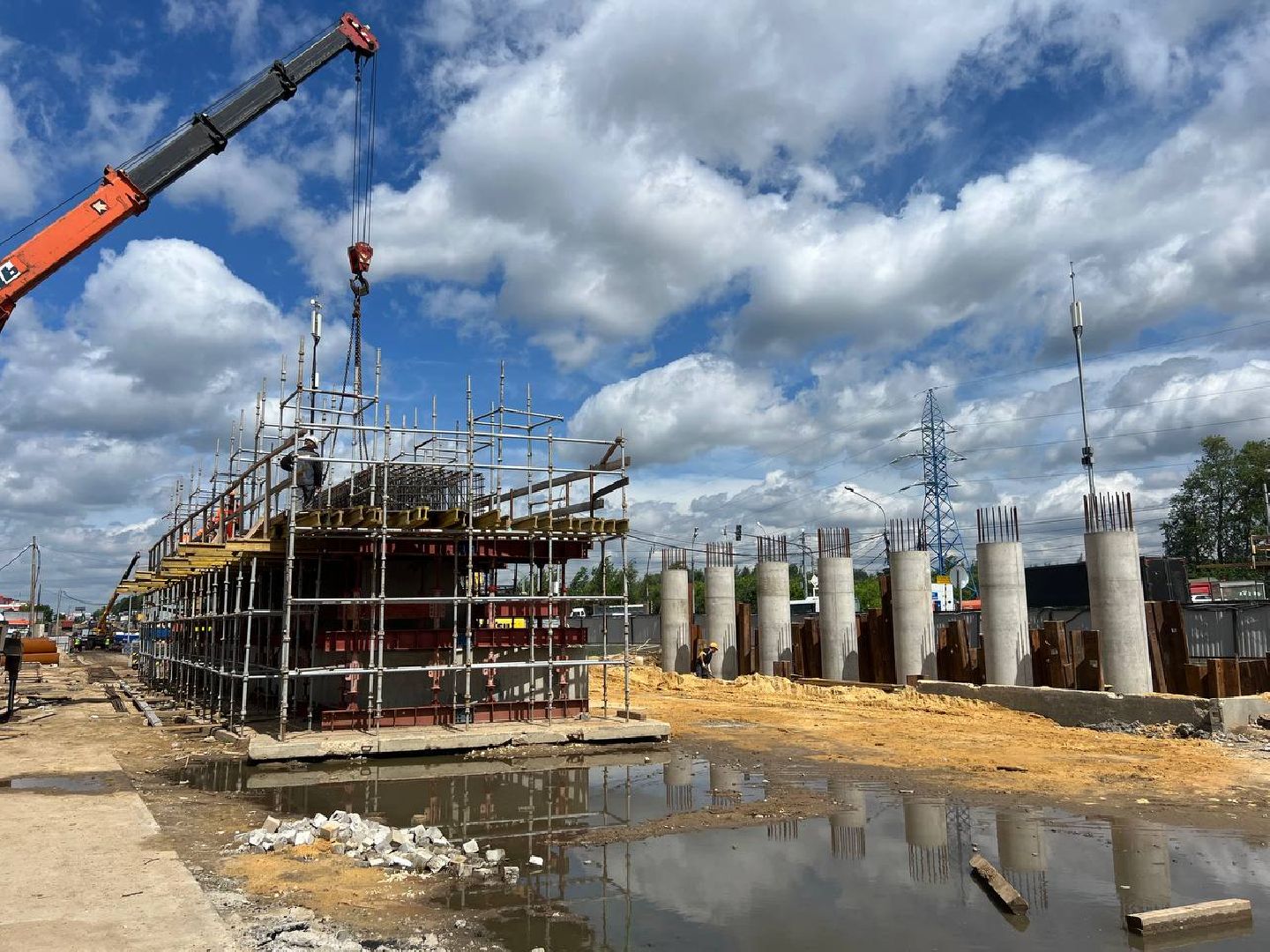 володарское шоссе, каширское шоссе, реконструкция дороги, строительство съезда, ленинский округ,