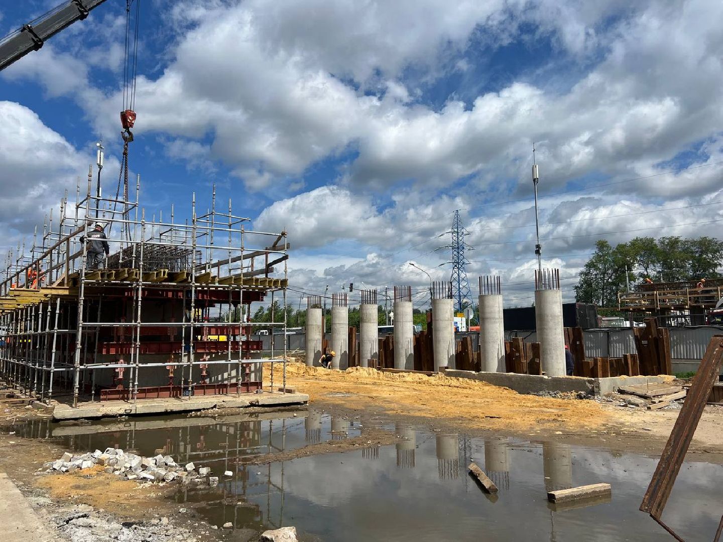 володарское шоссе, каширское шоссе, реконструкция дороги, строительство съезда, ленинский округ,