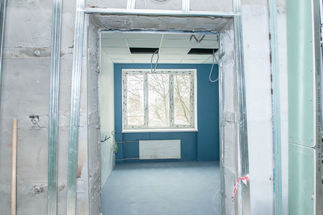 ремонт, поликлиника