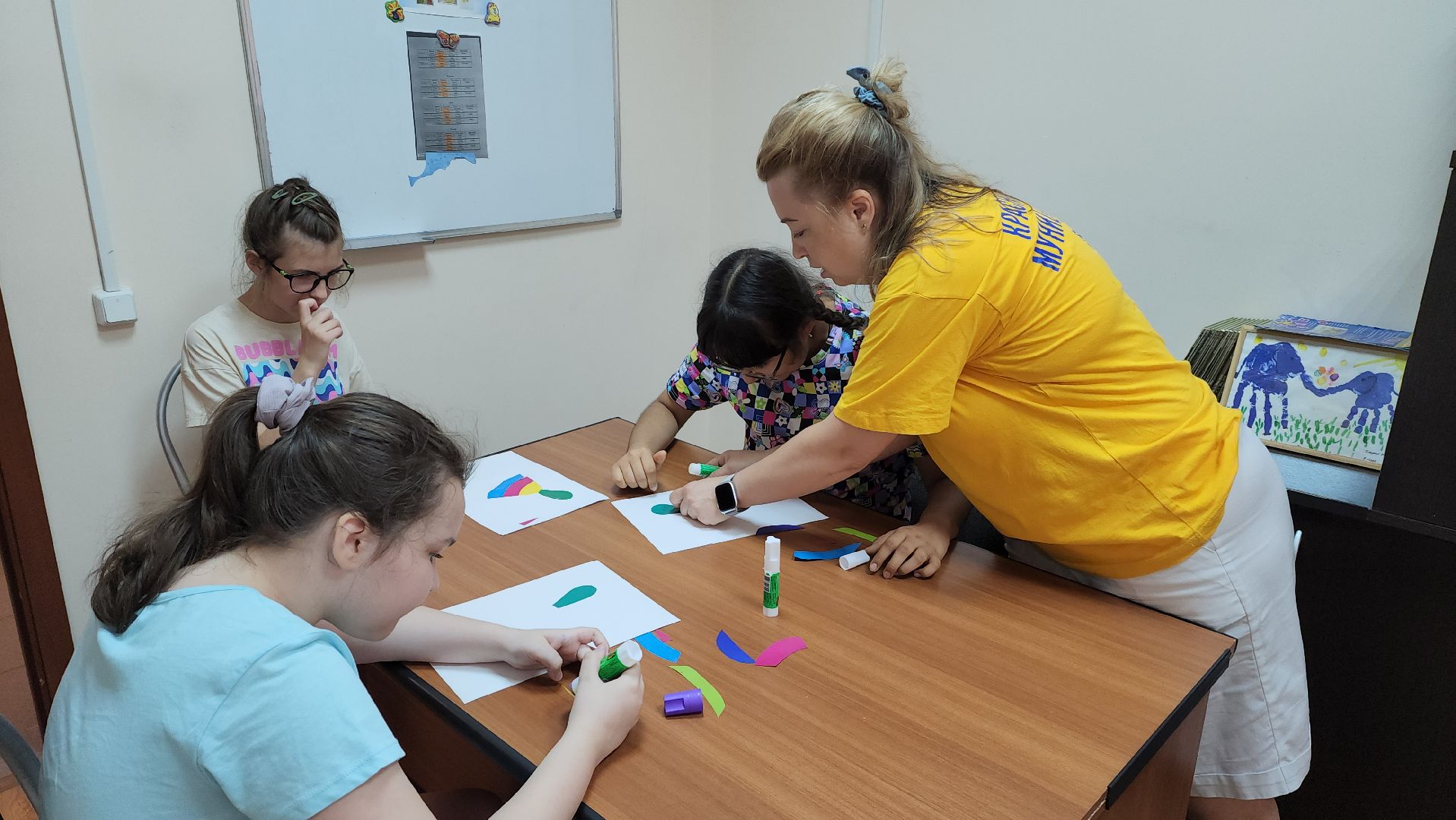 инклюзив, аутизм, летний лагерь, красногорск, юла, дети,