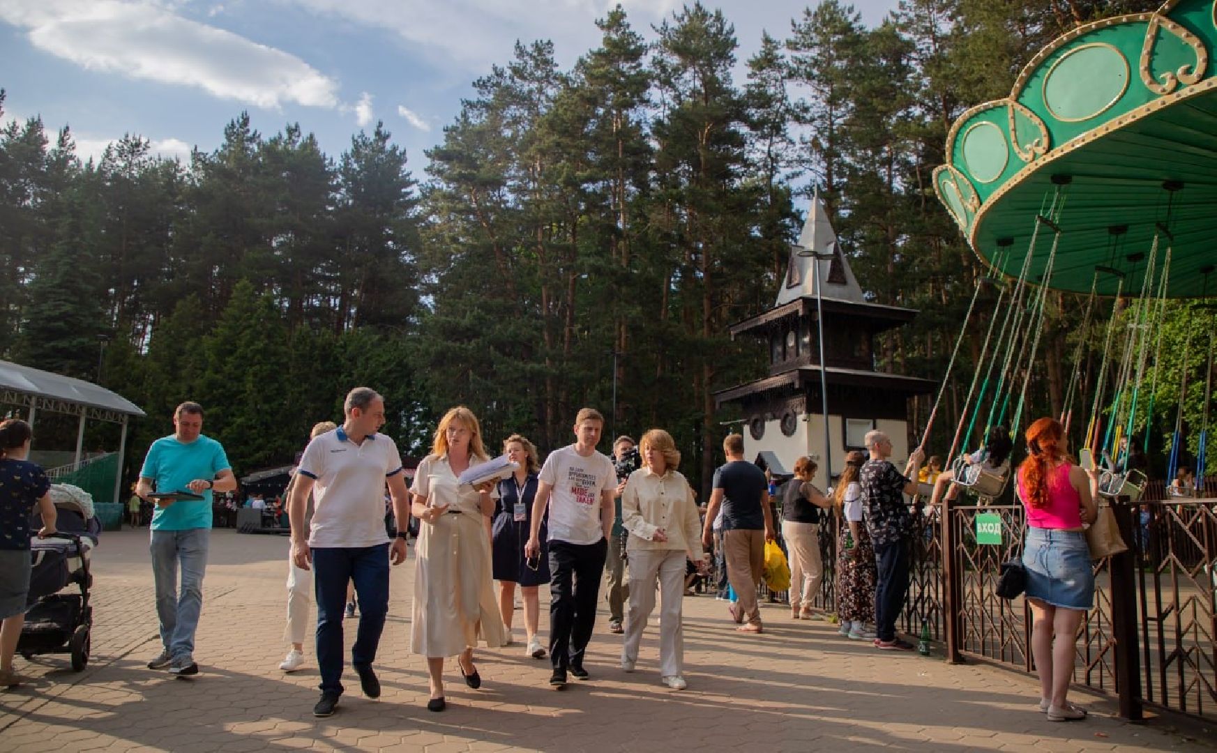 парк Елочки, министр культуры Подмосковья, зампред правительства Подмосковья, Домодедово,