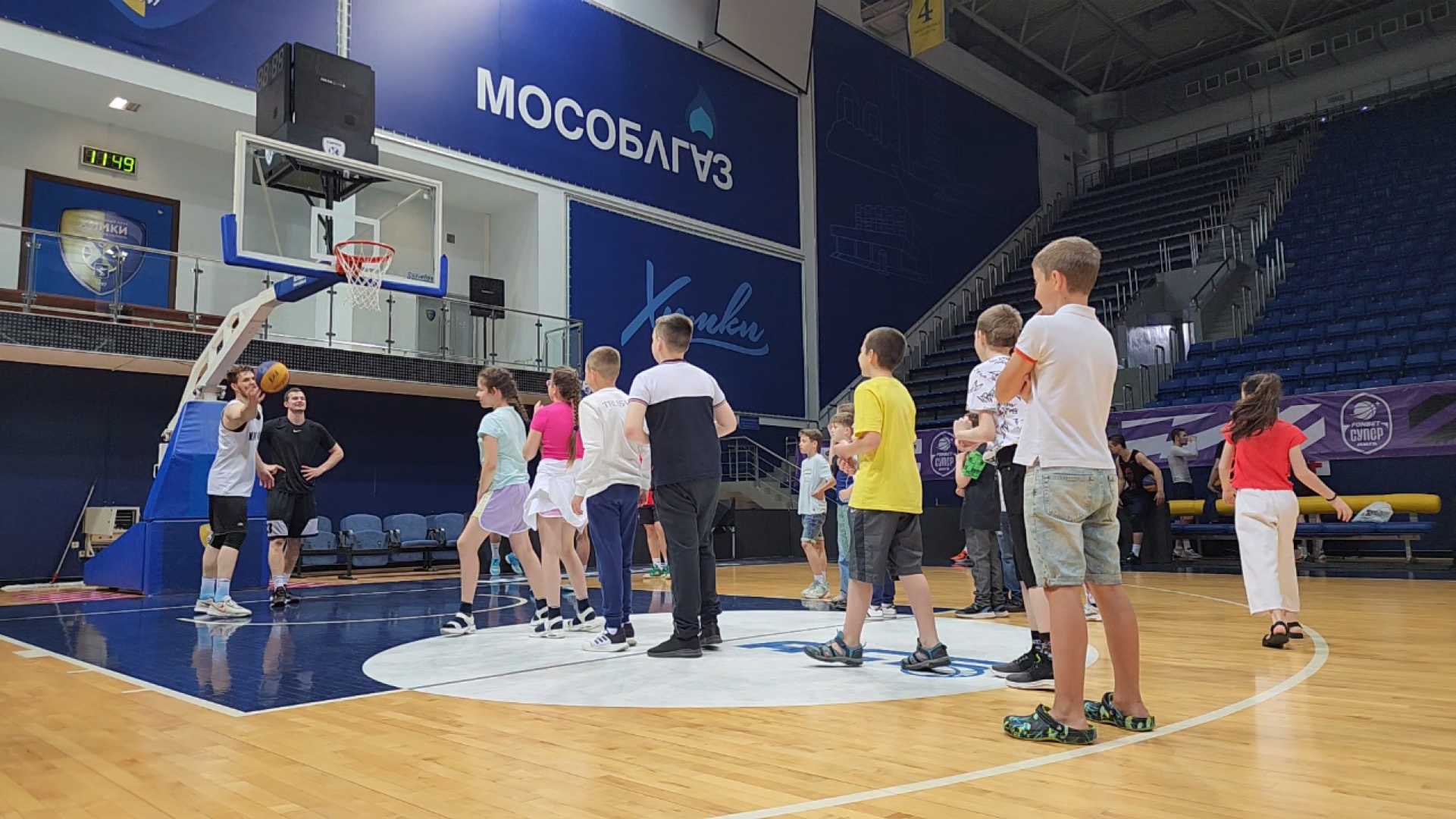 химки, спорт, баскетбол, дети,