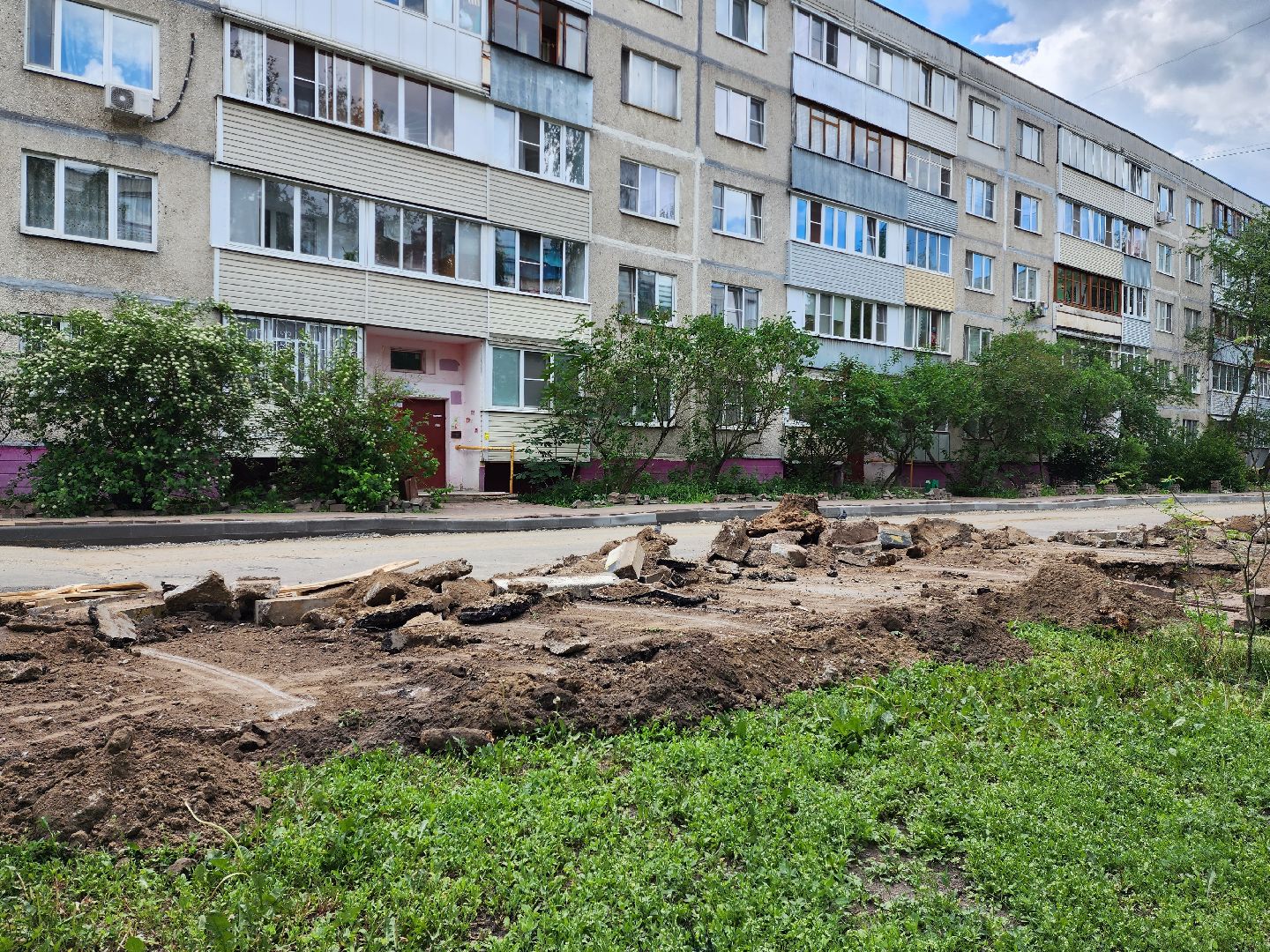 раменское, благоустройство, комплексное благоустройство двора домов 20-24 на улице Гурьева,