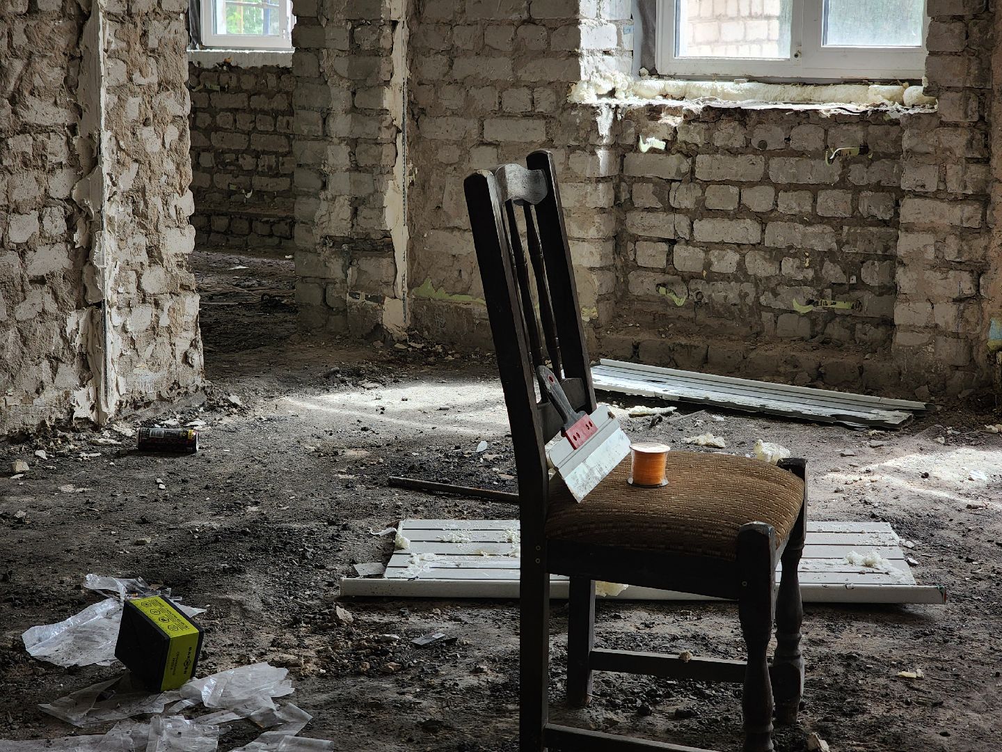 Капитальный ремонт, центр дополнительного образования, Дубна, демонтаж,