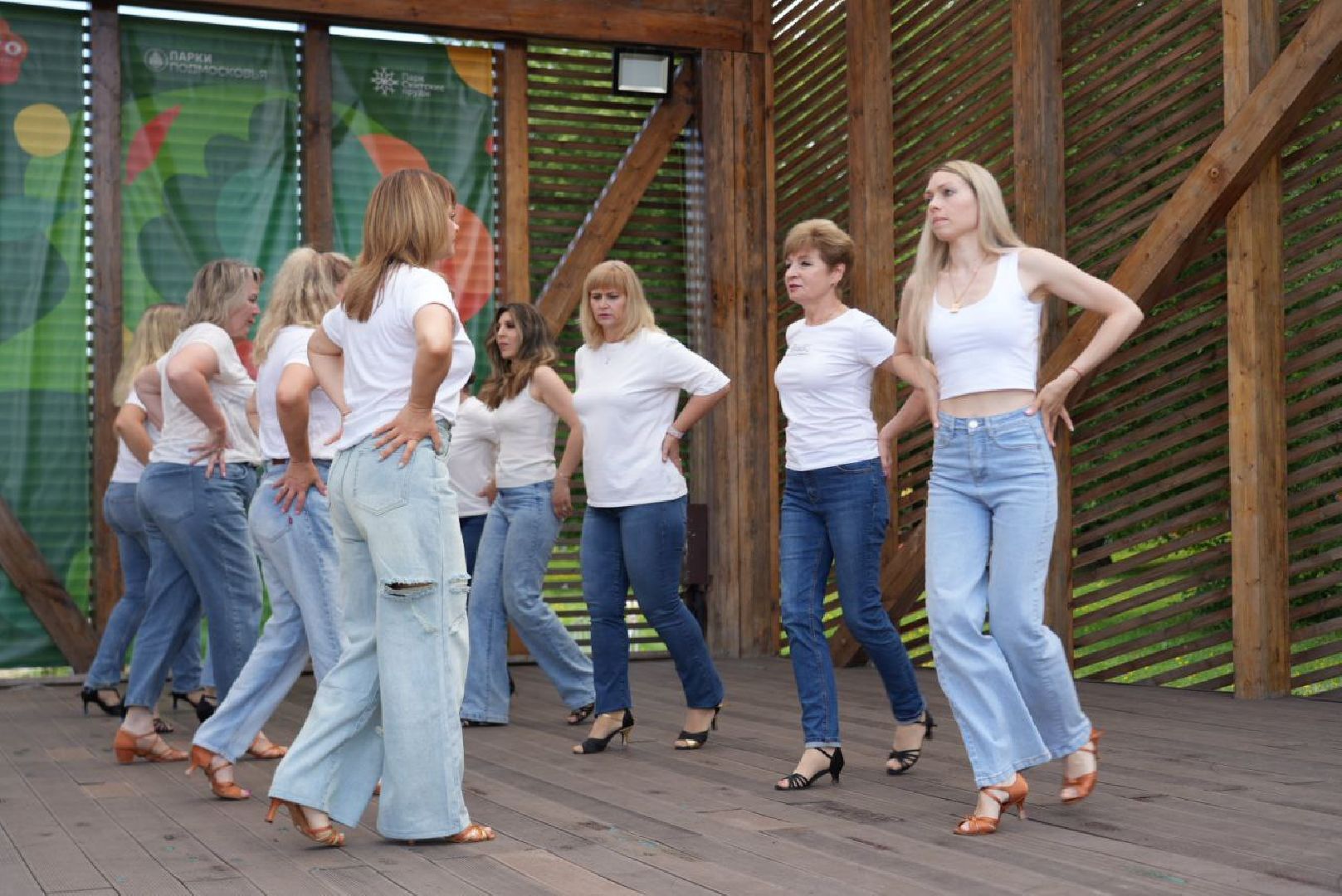 Танцы, Парки Подмосковья, Парк, Сергиев Посад, Творчество,