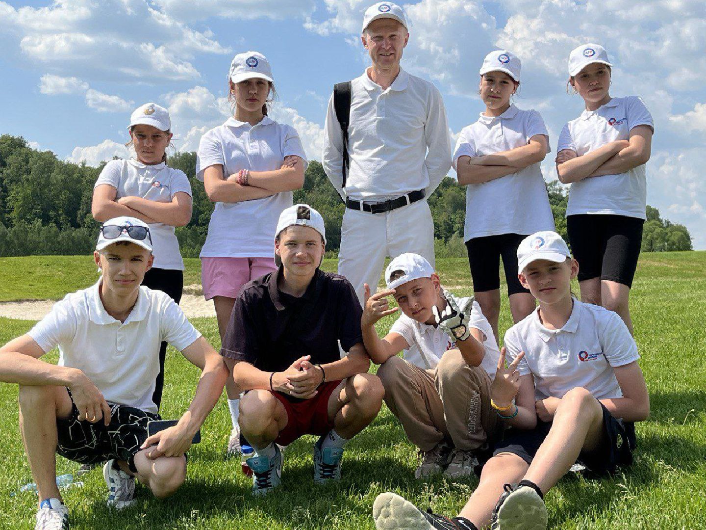 шаховская, гольф, гольфисты, чемпионы мо,