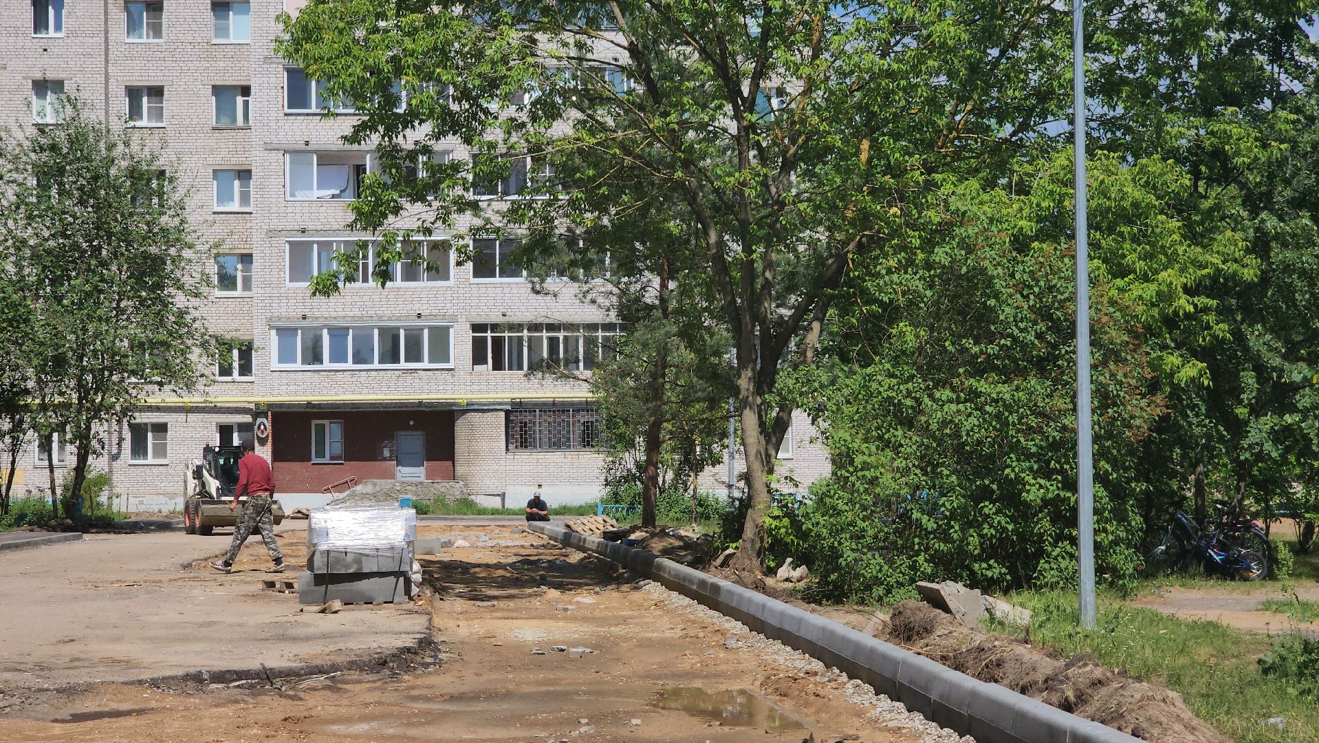 Дубна, Благоустройство, Комплексное благоустройство дворов, Губернаторская программа,