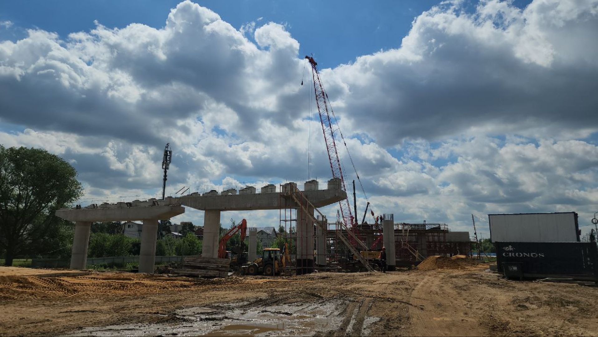 Люберцы, трасса ЮЛА, строительство,