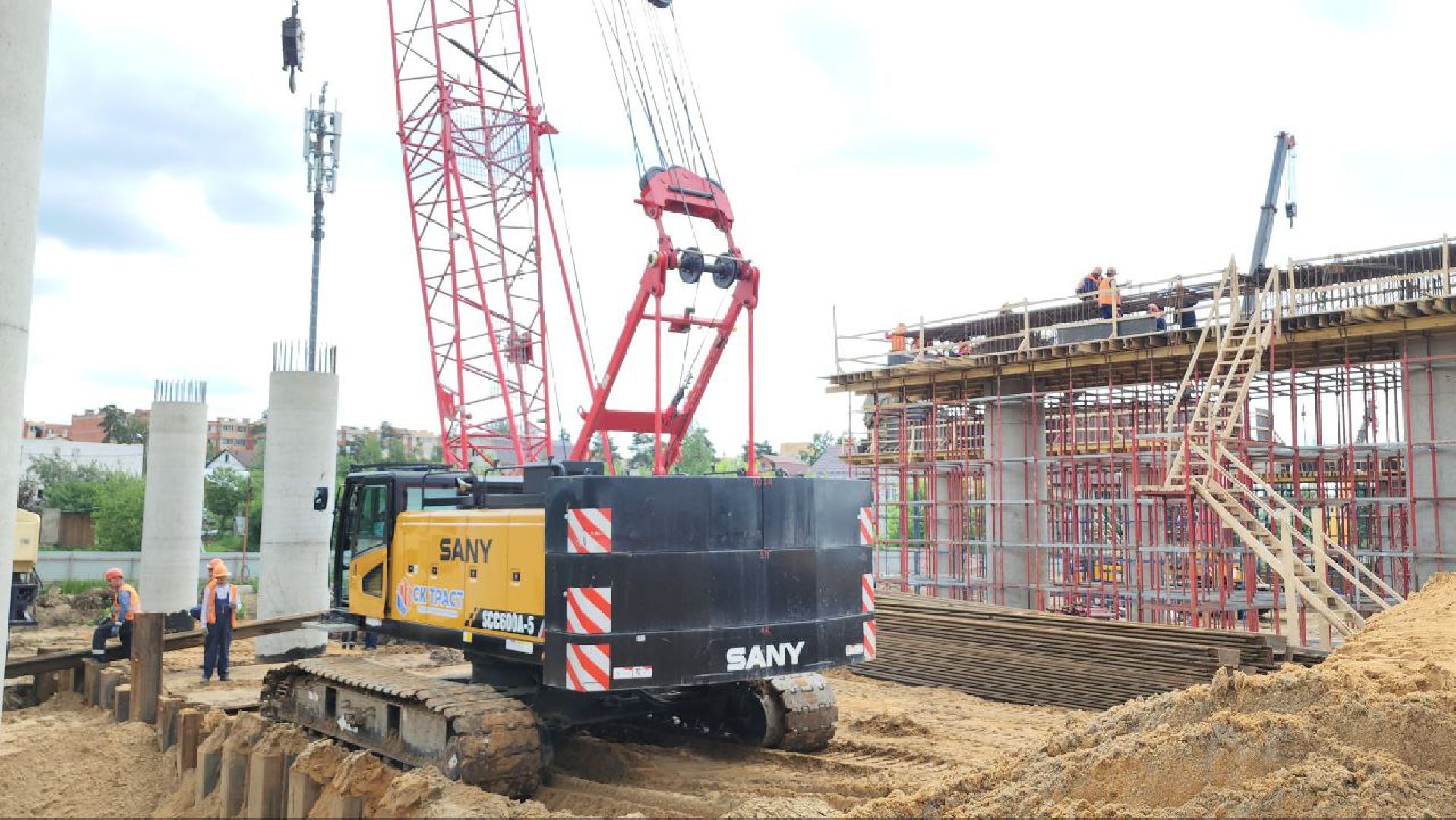 Люберцы, трасса ЮЛА, строительство,