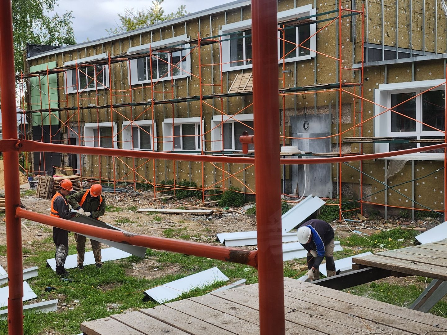 серпухов, подмосковье, капремонт школы,