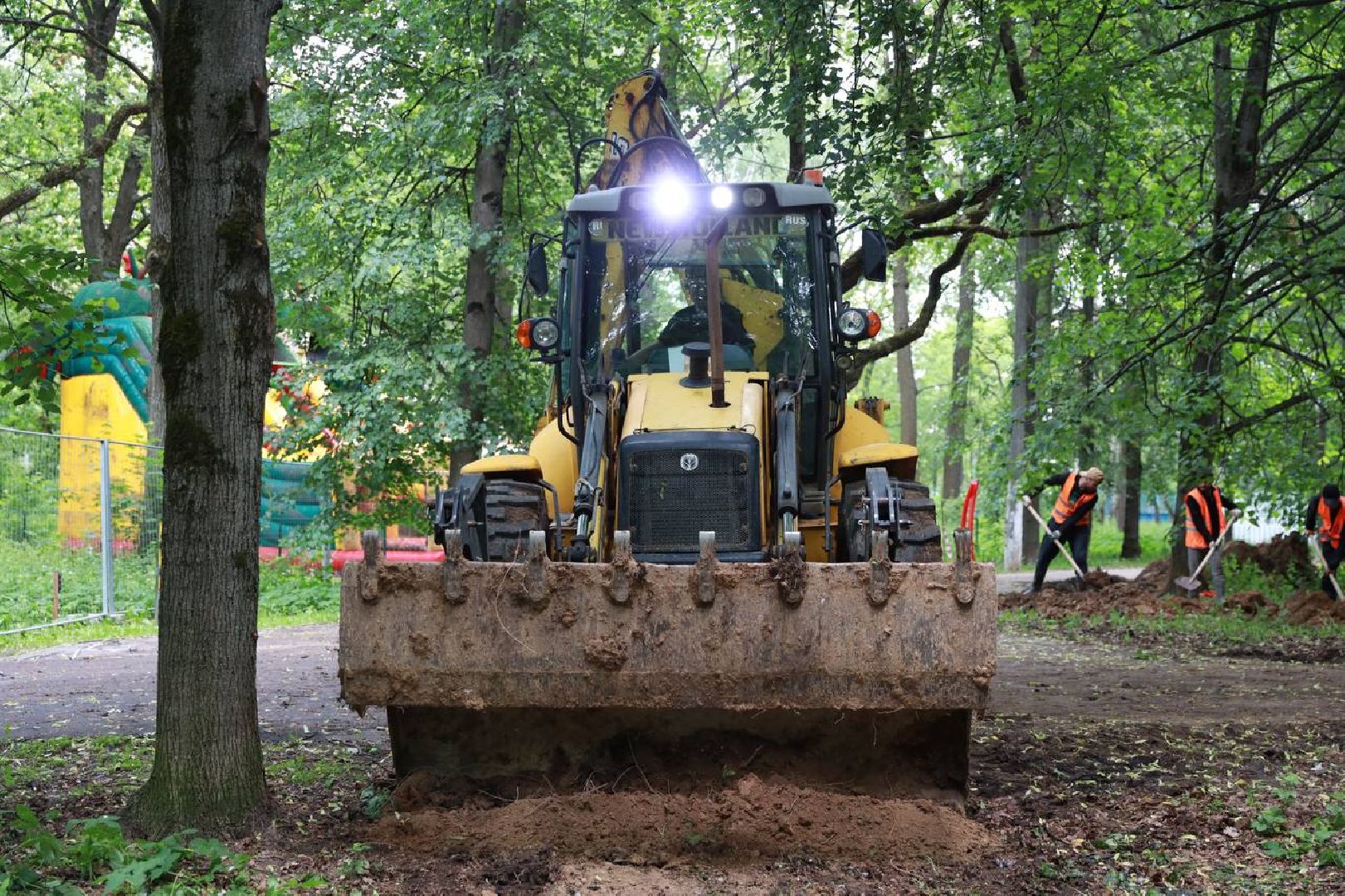 химки, благоустройство, парк, реконструкция парка,