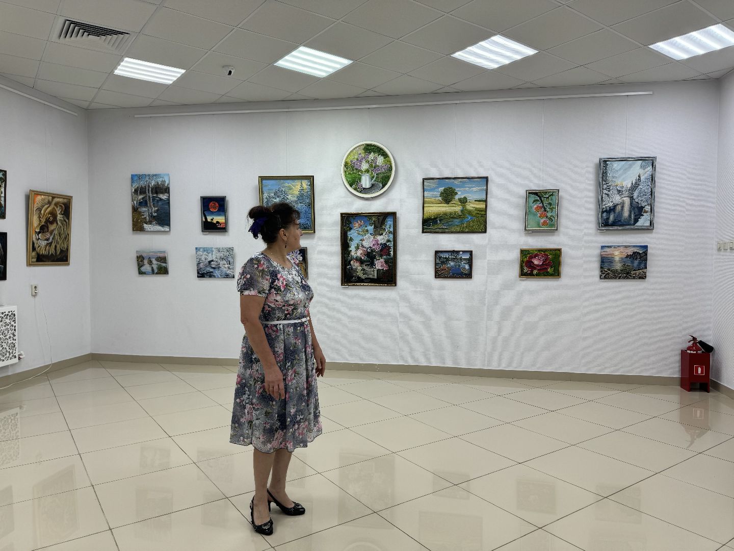 шаховская, выставка, работы, художник, художественная выставка,