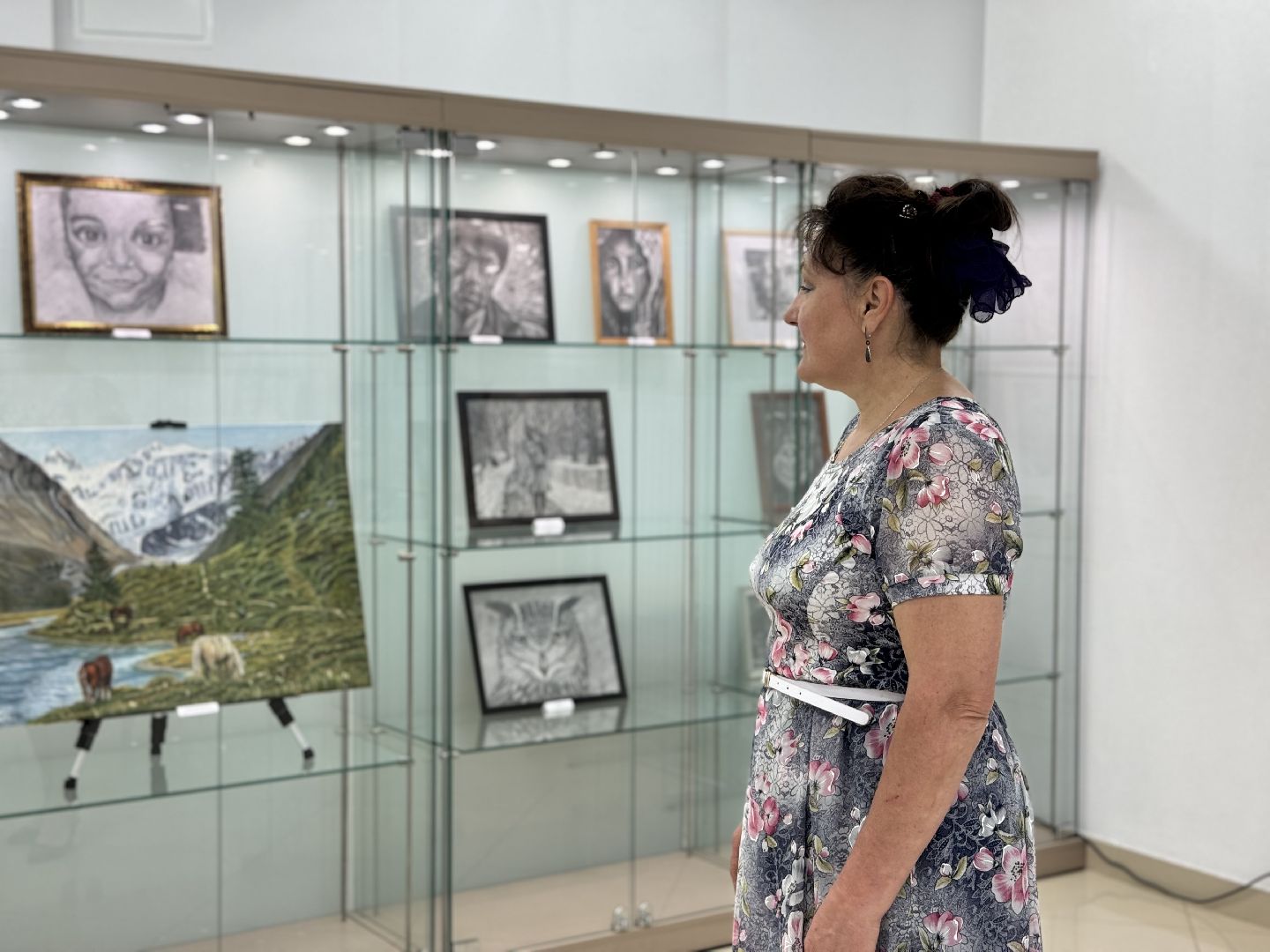 шаховская, выставка, работы, художник, художественная выставка,