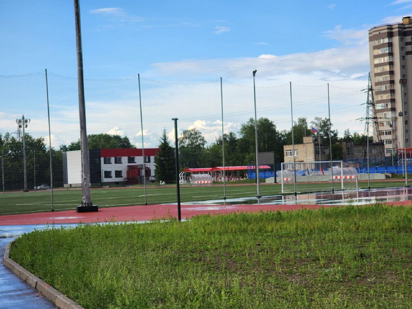 чехов, строительство, стадион, гидросталь, губернатор воробьев,