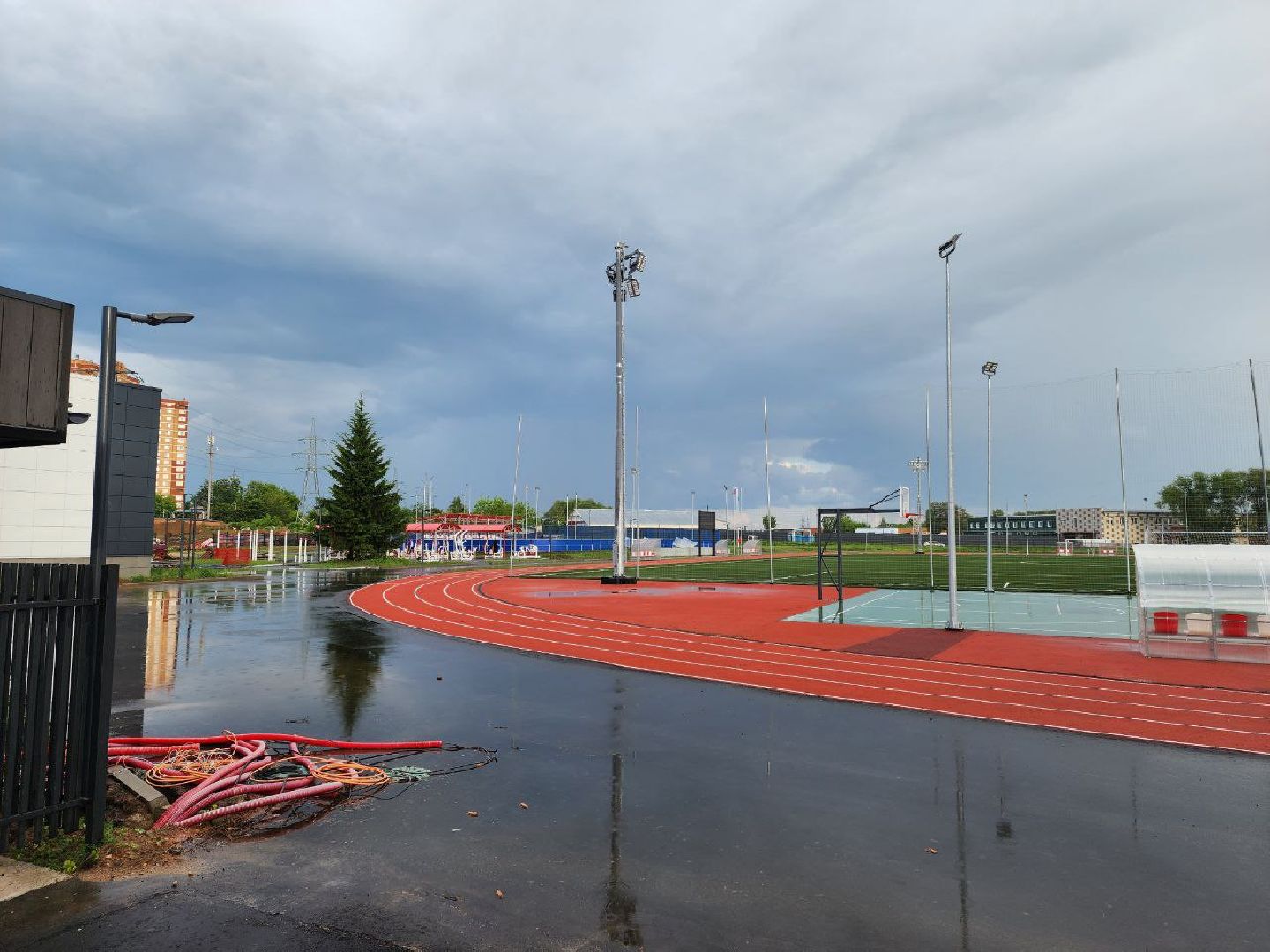 чехов, строительство, стадион, гидросталь, губернатор воробьев,