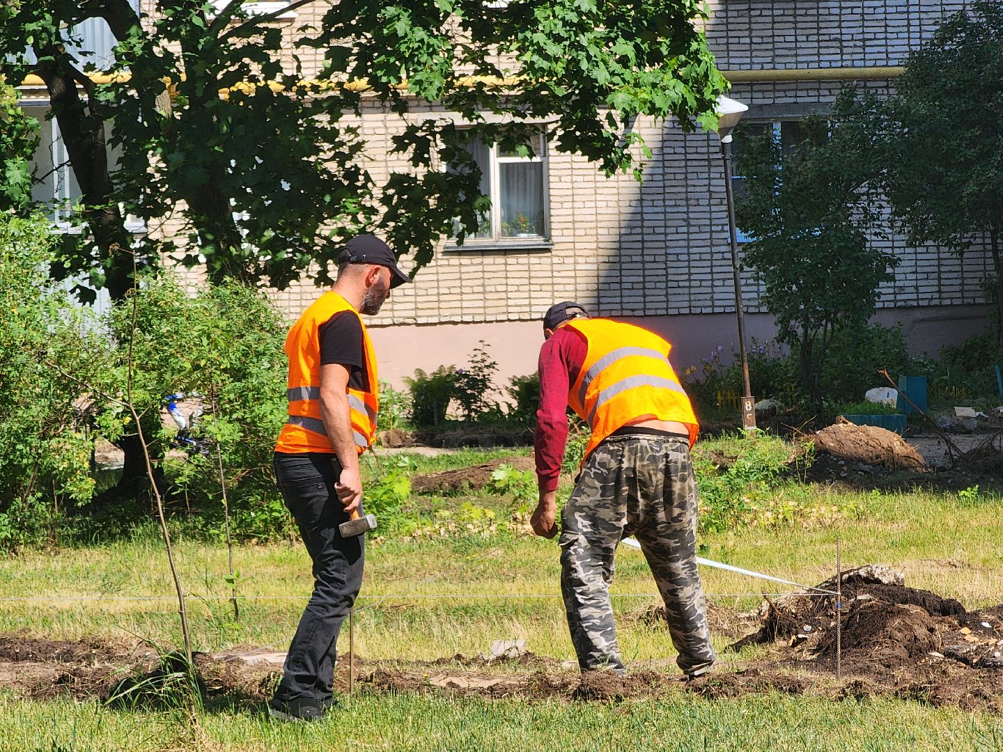 Дубна, ЖКХ, комплексное благоустройство, Благоустройство двора,