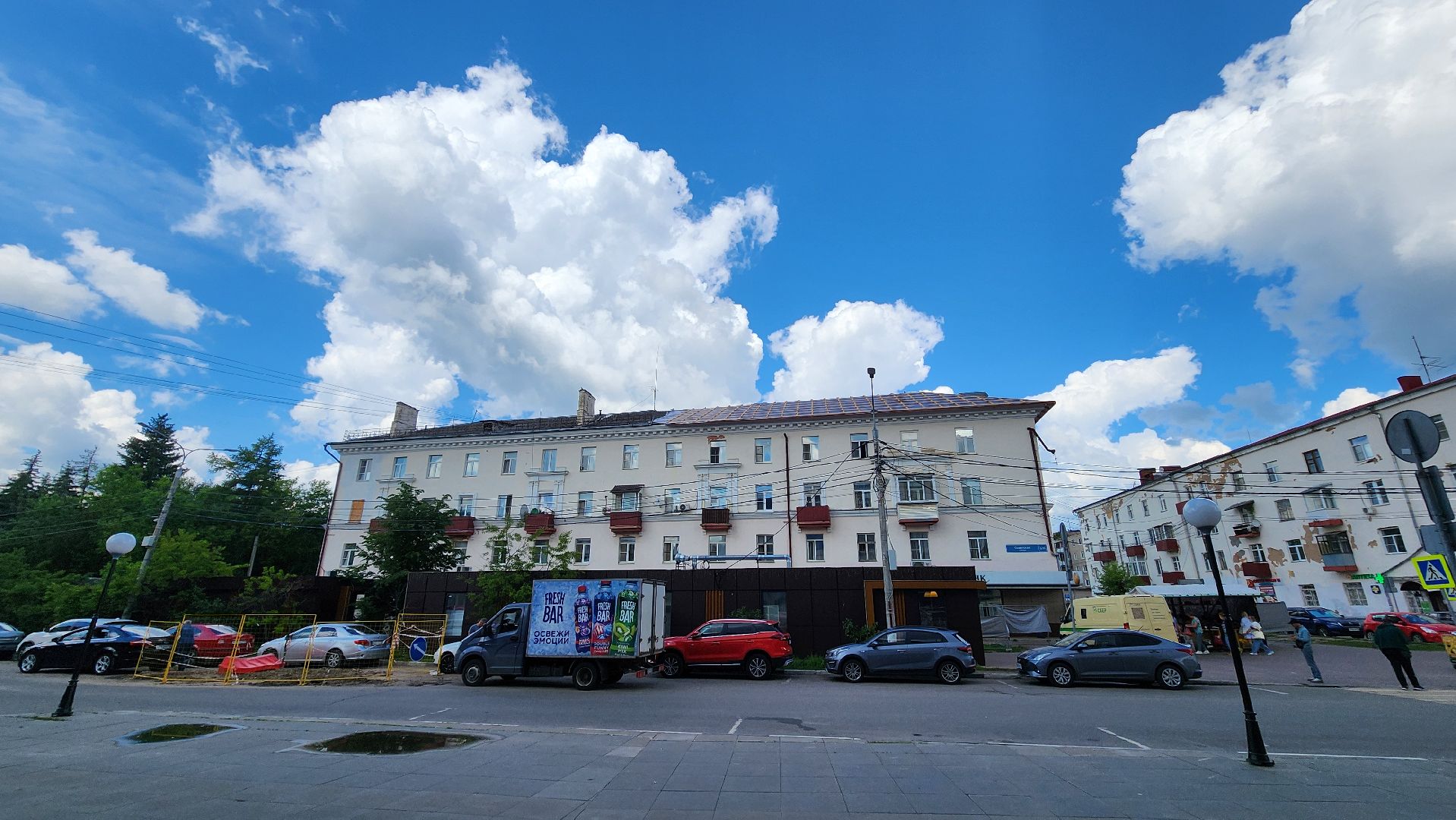 Солнечногорск, ЖКХ, ремонт кровли, Советская площадь,