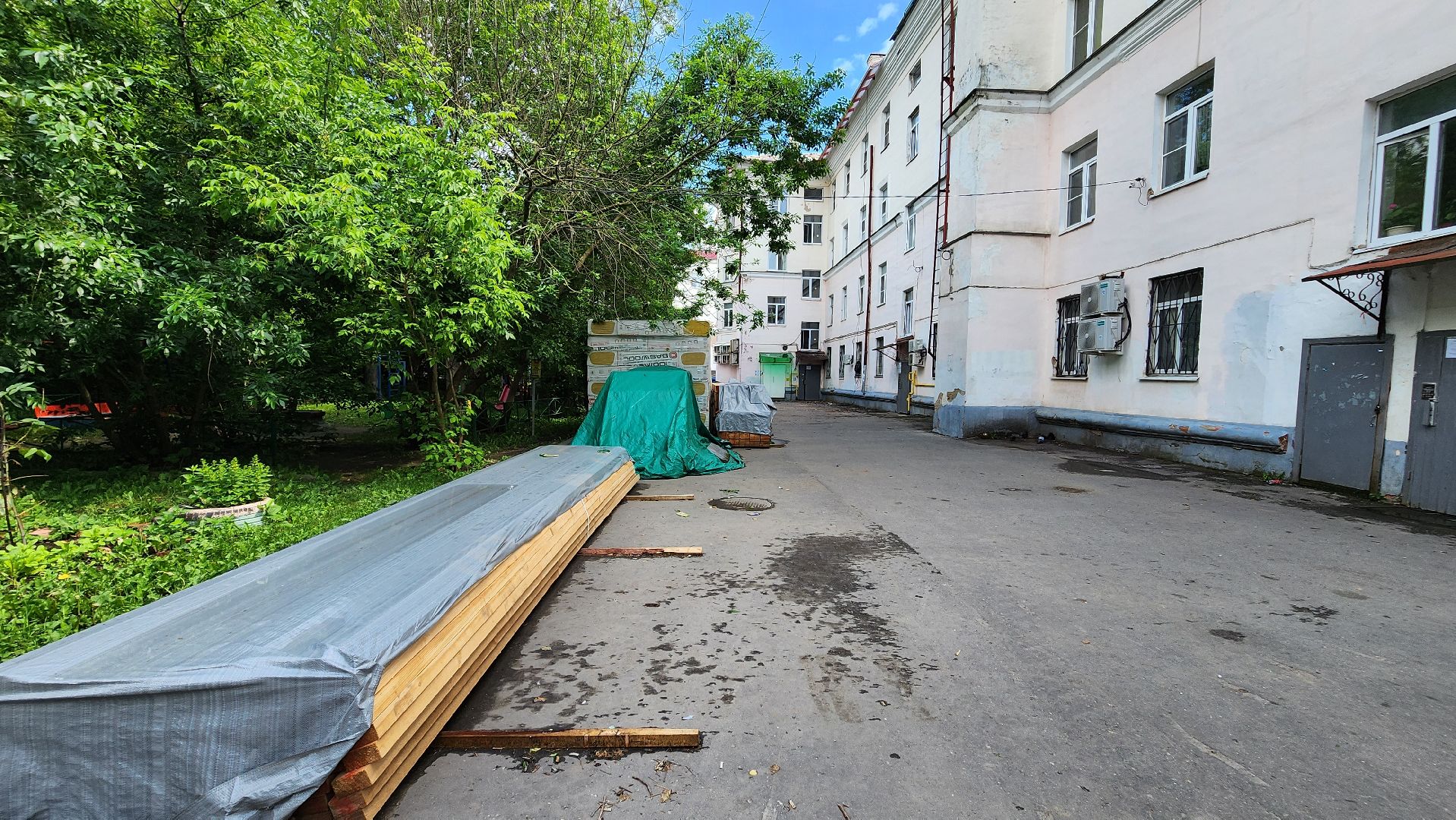 Солнечногорск, ЖКХ, ремонт кровли, Советская площадь,