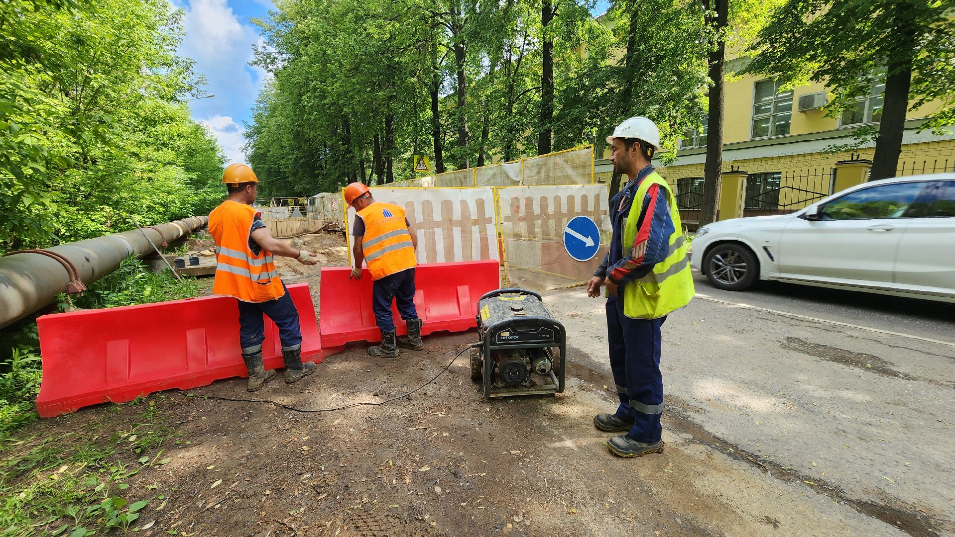 Солнечногорск, ЖКХ, ремонт коллектора,