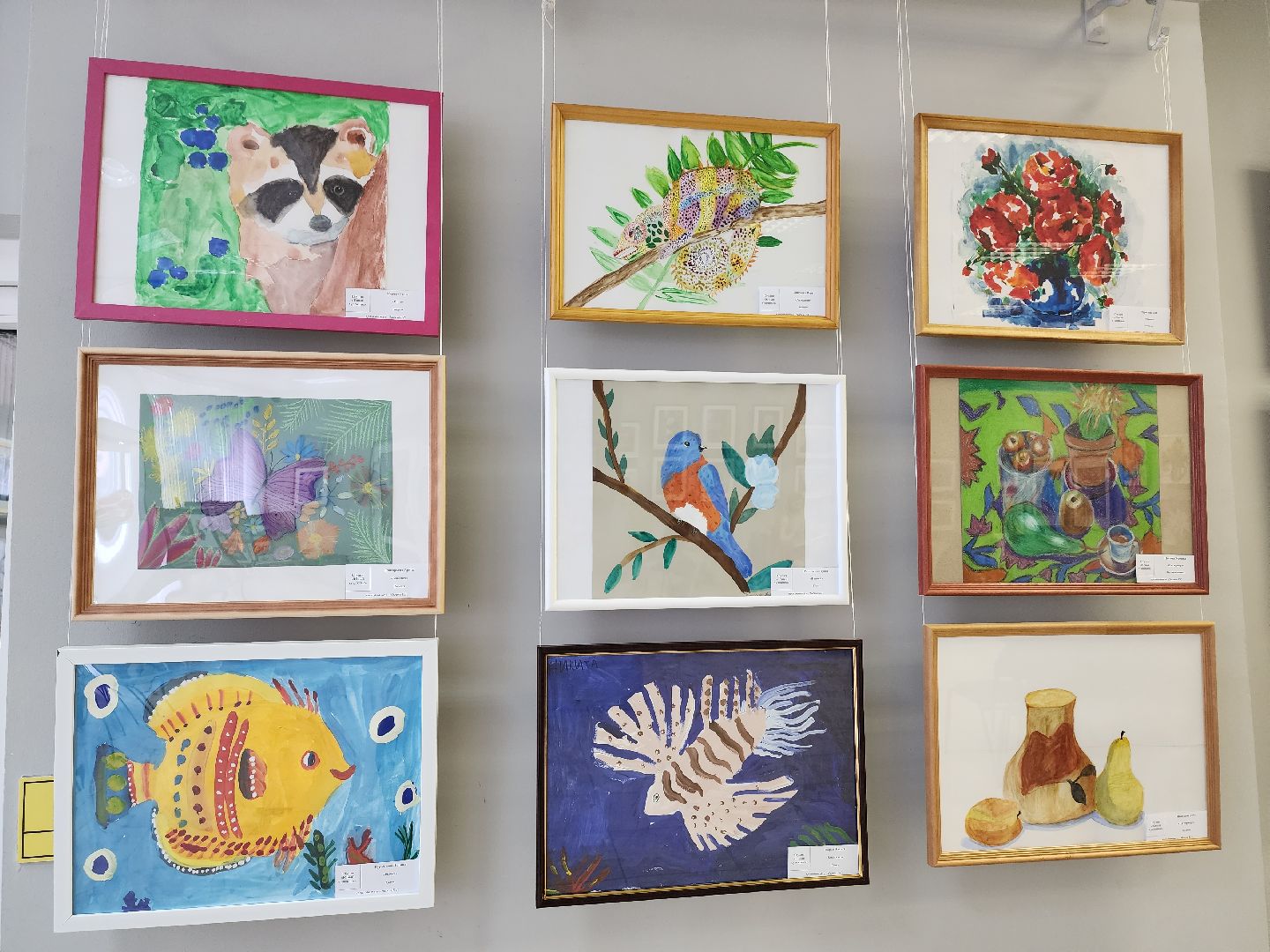 Выставка, художественная выставка, Лобня, дети, искусство,