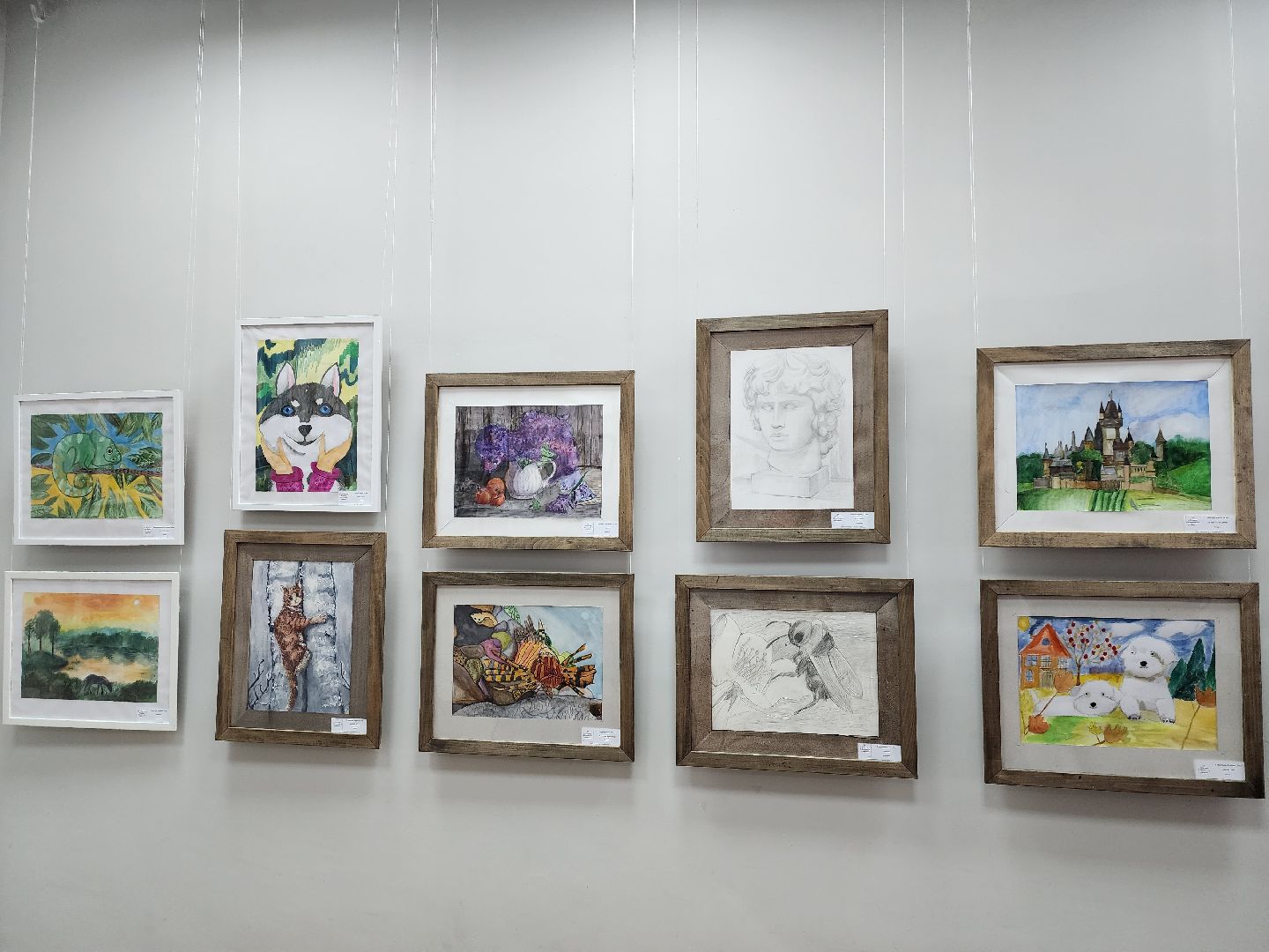 Выставка, художественная выставка, Лобня, дети, искусство,