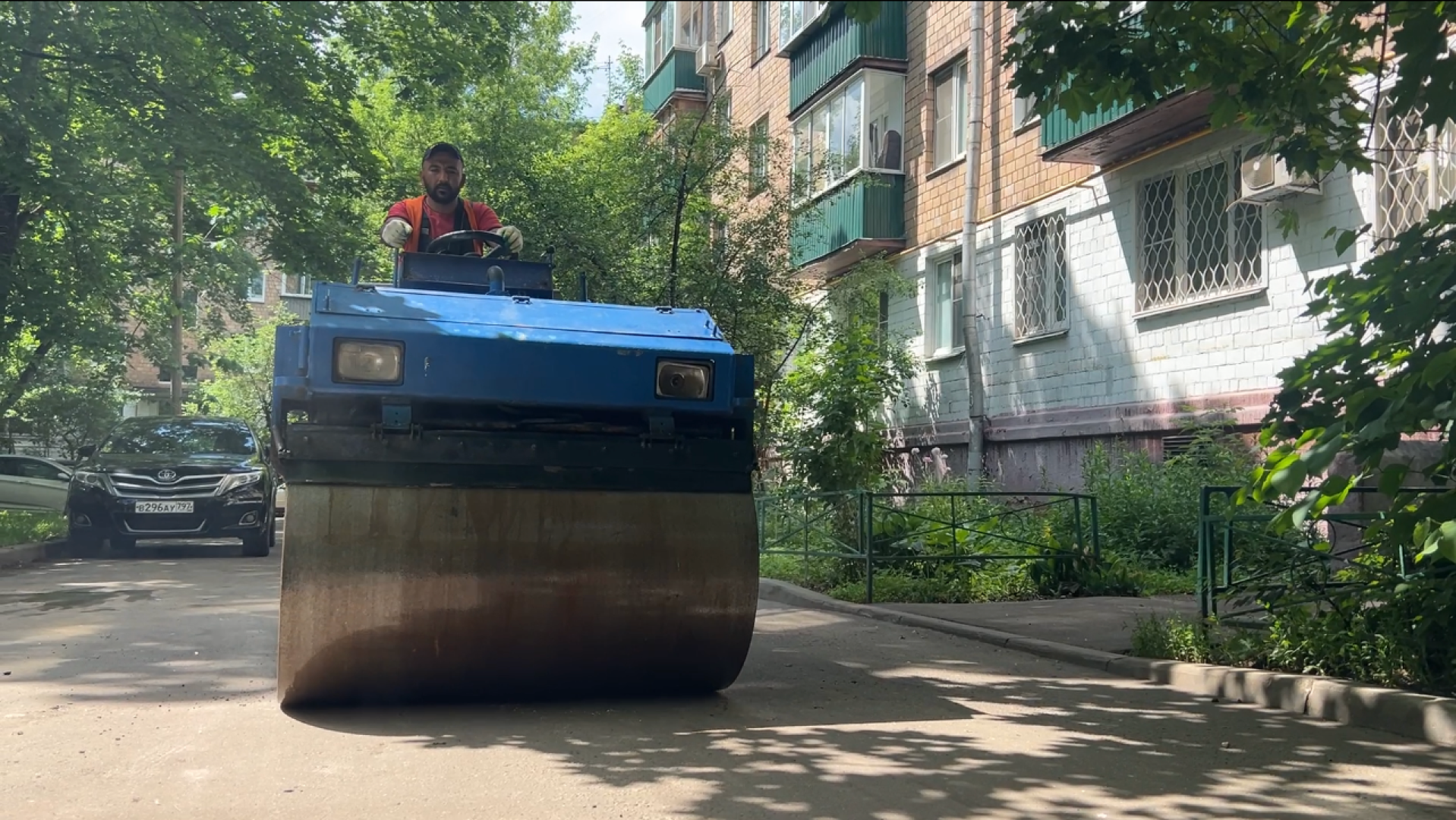 химки, ремонт дорог во дворах, ямочный ремонт, благоустройство,