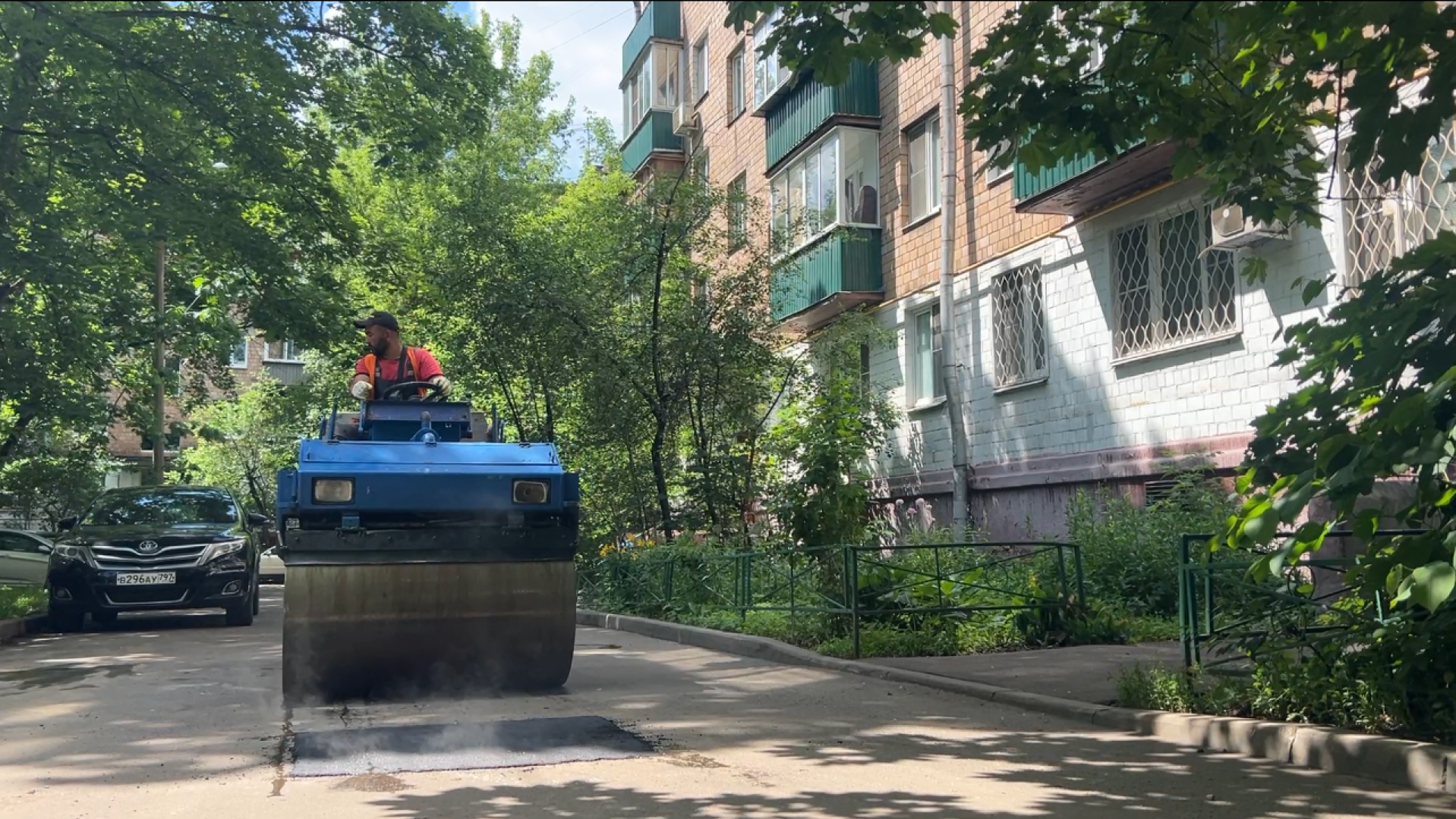 химки, ремонт дорог во дворах, ямочный ремонт, благоустройство,