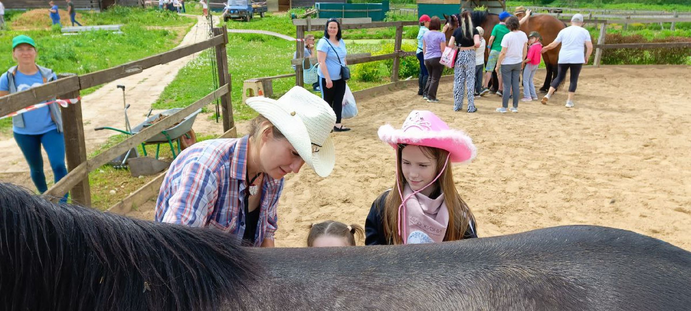 Дмитров, Сообщество Дело жизни, Конный клуб Харламово,