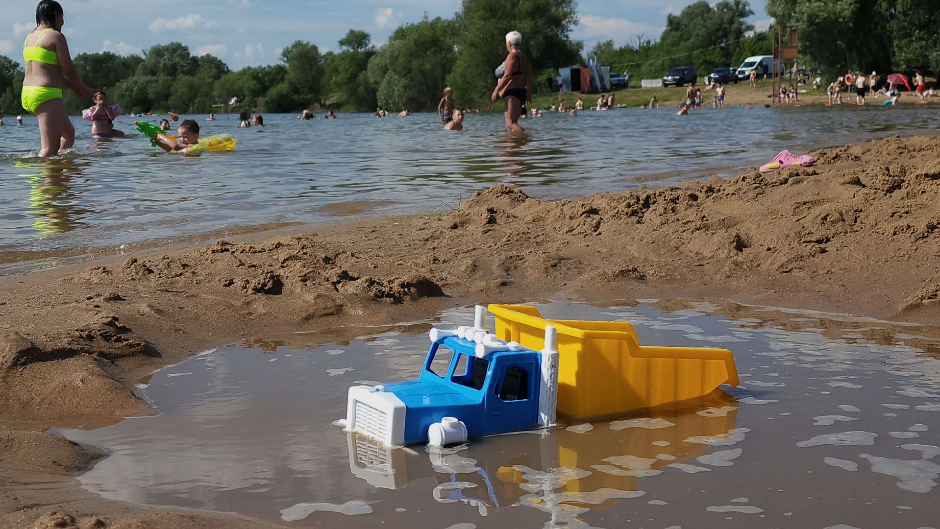 ступино, лето в подмосковье, пляжи подмсоковья,