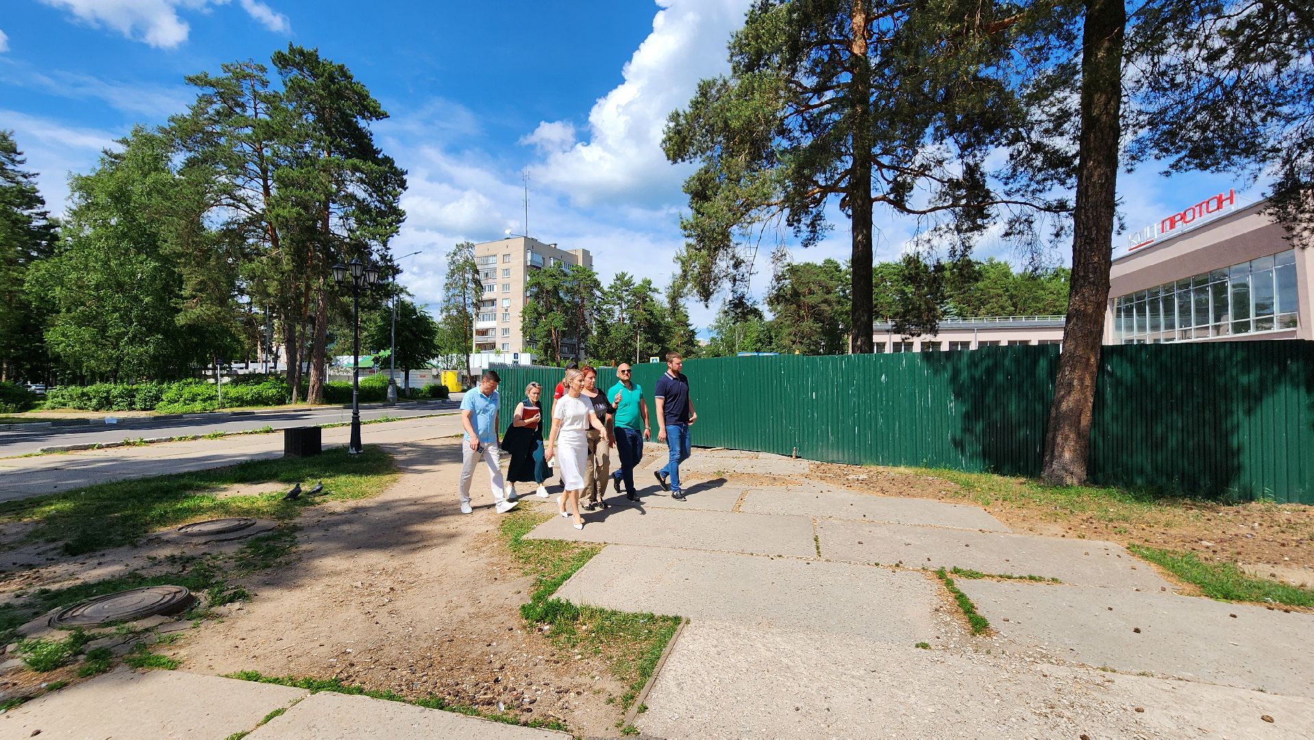 обход, обход города, протвино, благоустройство, комбинат благоустройства,