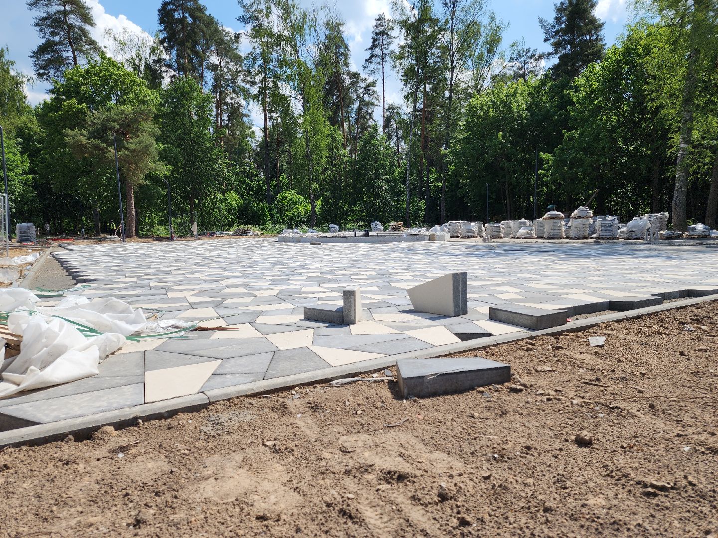 Черноголовка, Благоустройство, южное озеро, ремонт,