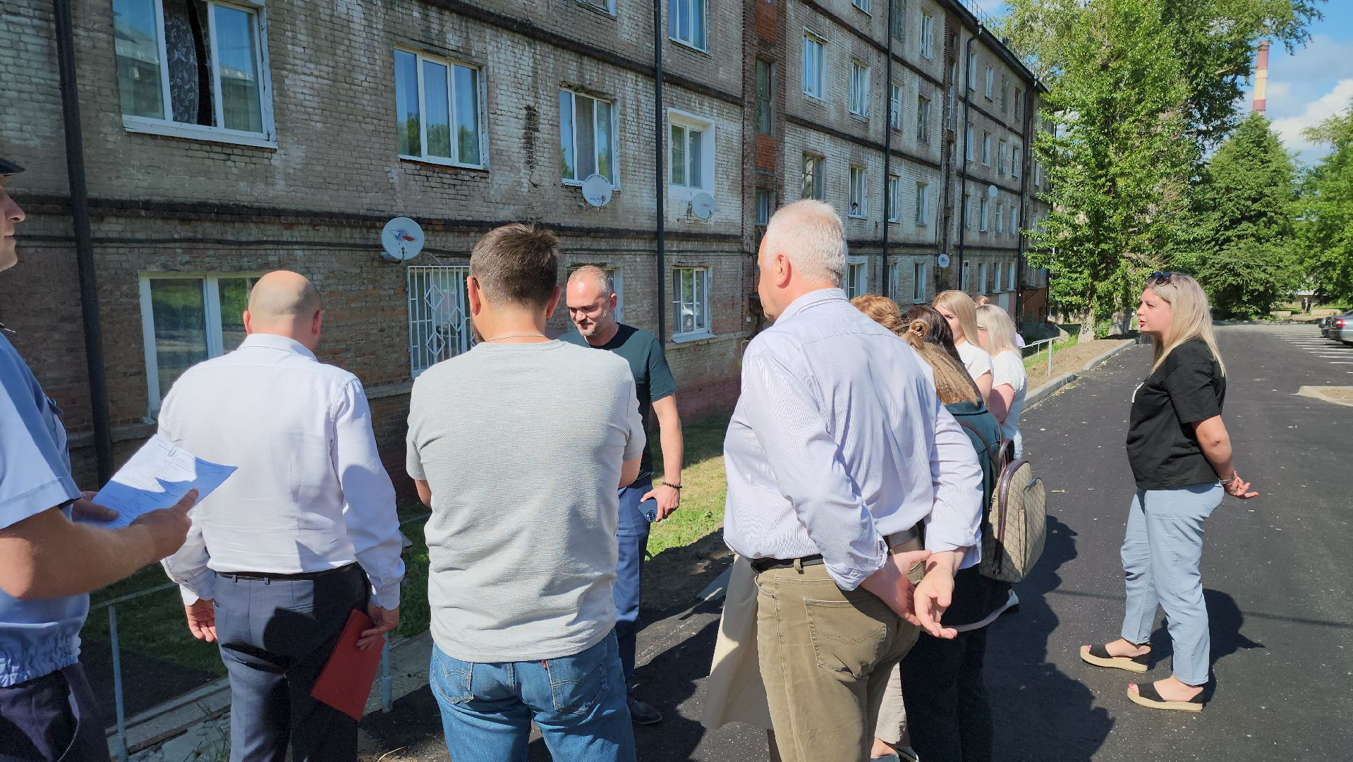 кашира, садовая, московская, клубная, благоустройство дворов, парковка, тротуар, бортовой камень, асфальтовое покрытие,