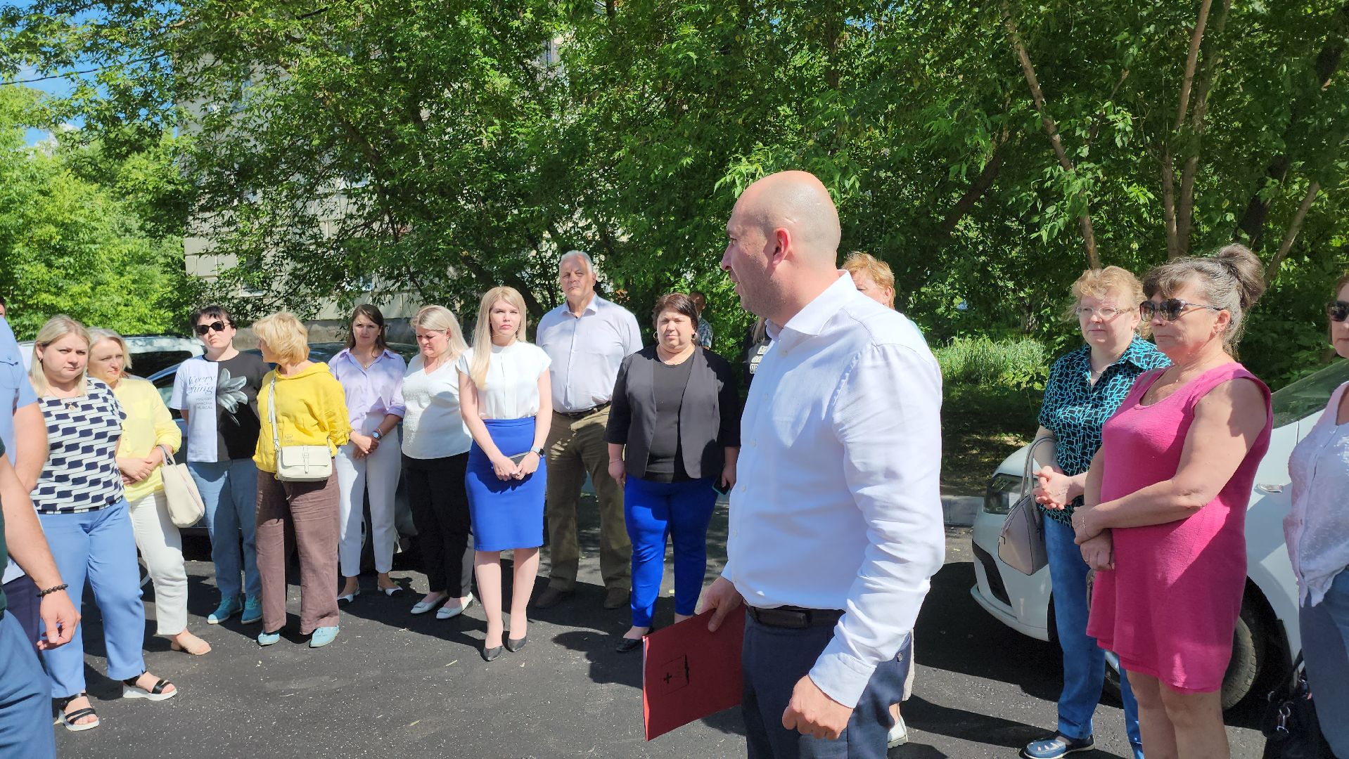 кашира, садовая, московская, клубная, благоустройство дворов, парковка, тротуар, бортовой камень, асфальтовое покрытие,