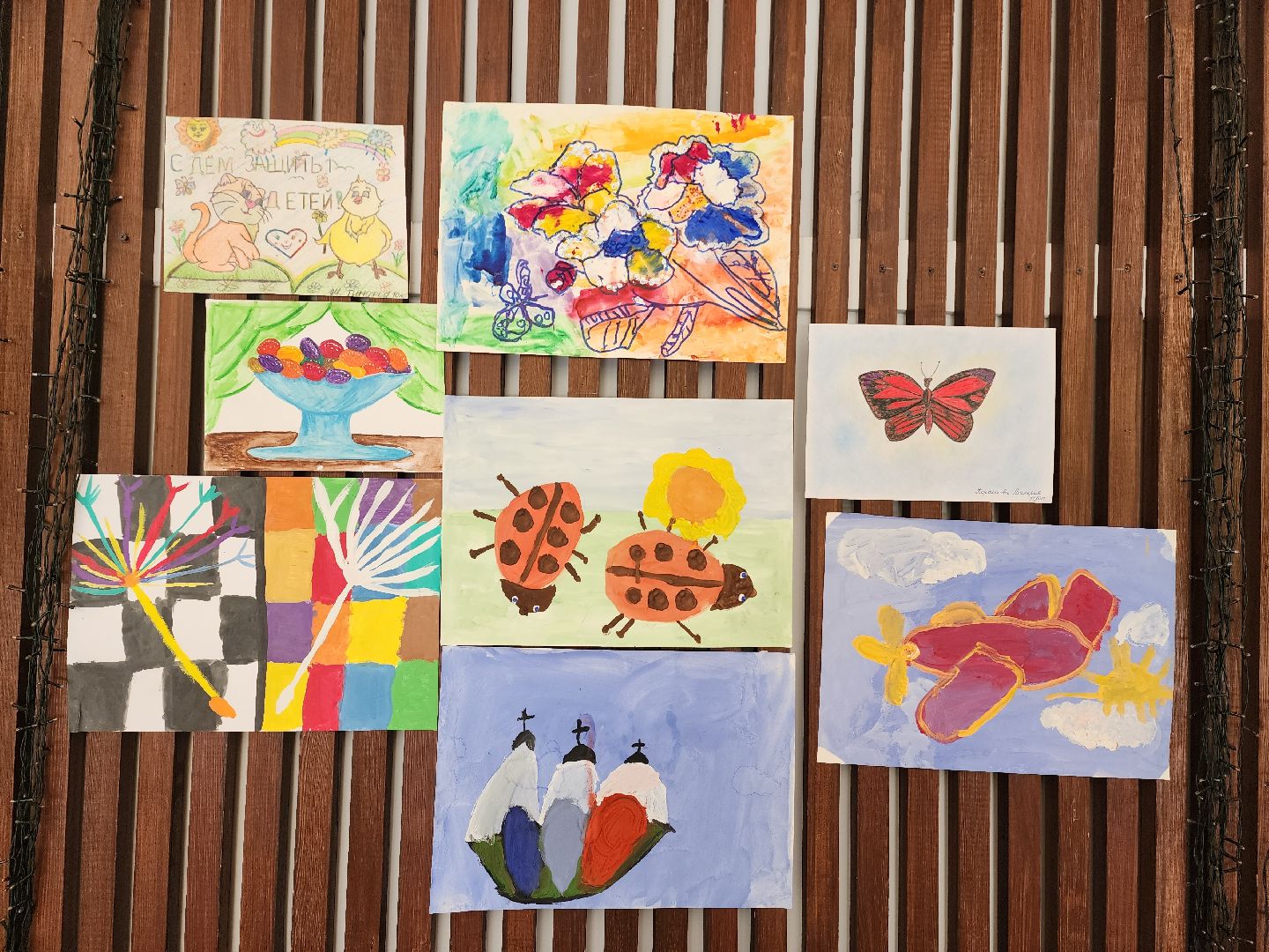 Лобня, рисунки детей, особенные дети, творчество, выставки,