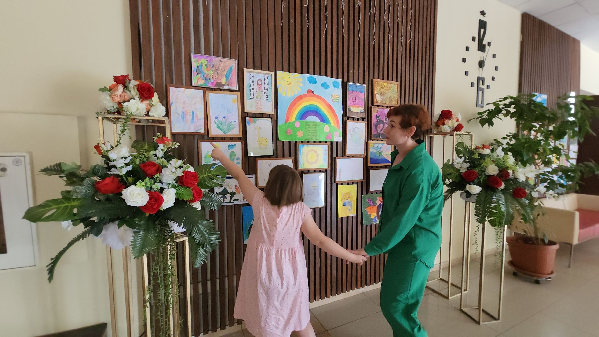 Лобня, рисунки детей, особенные дети, творчество, выставки,